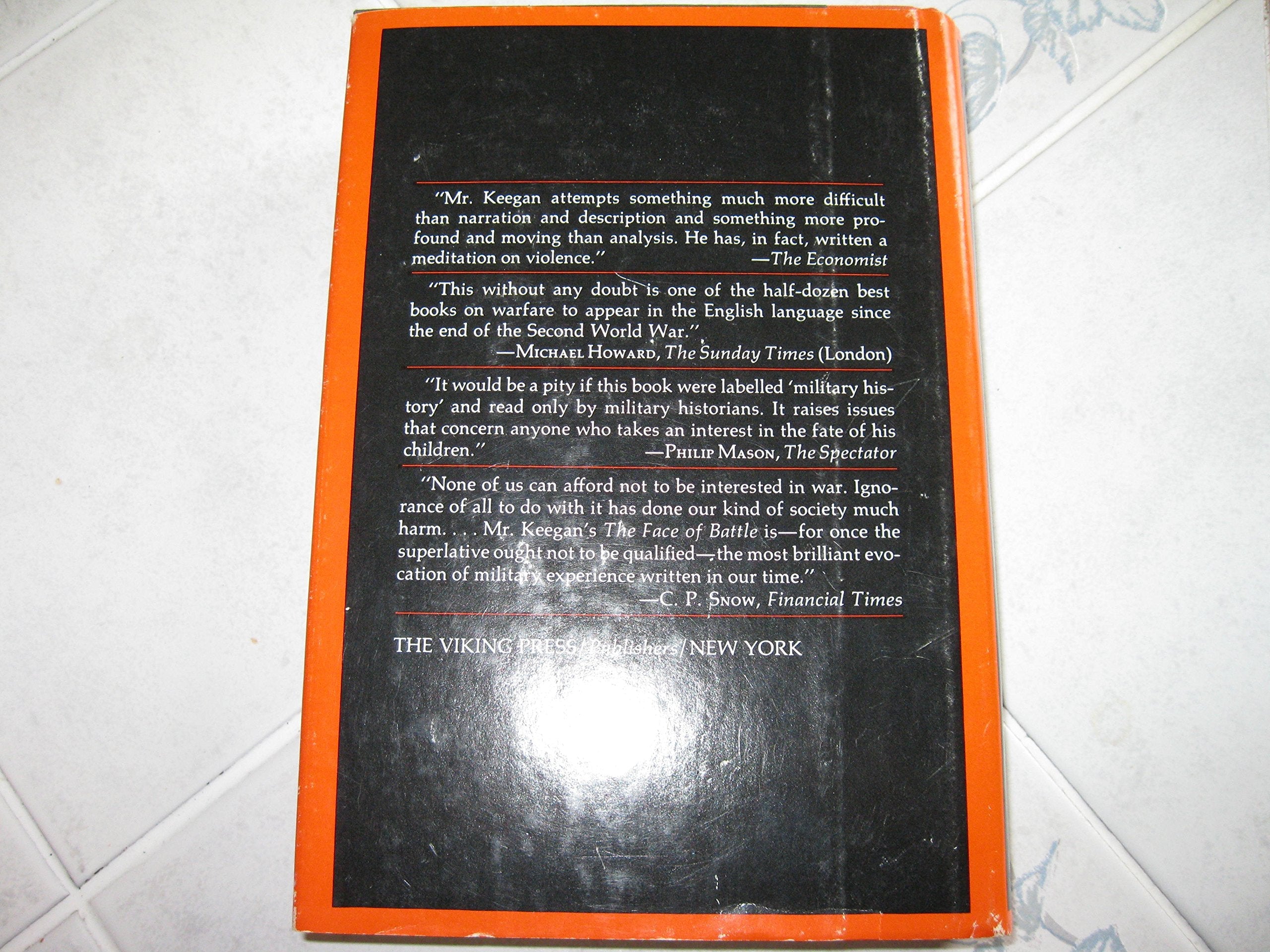 The Face of Battle used book depot