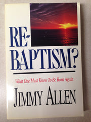 Rebaptism used book depot