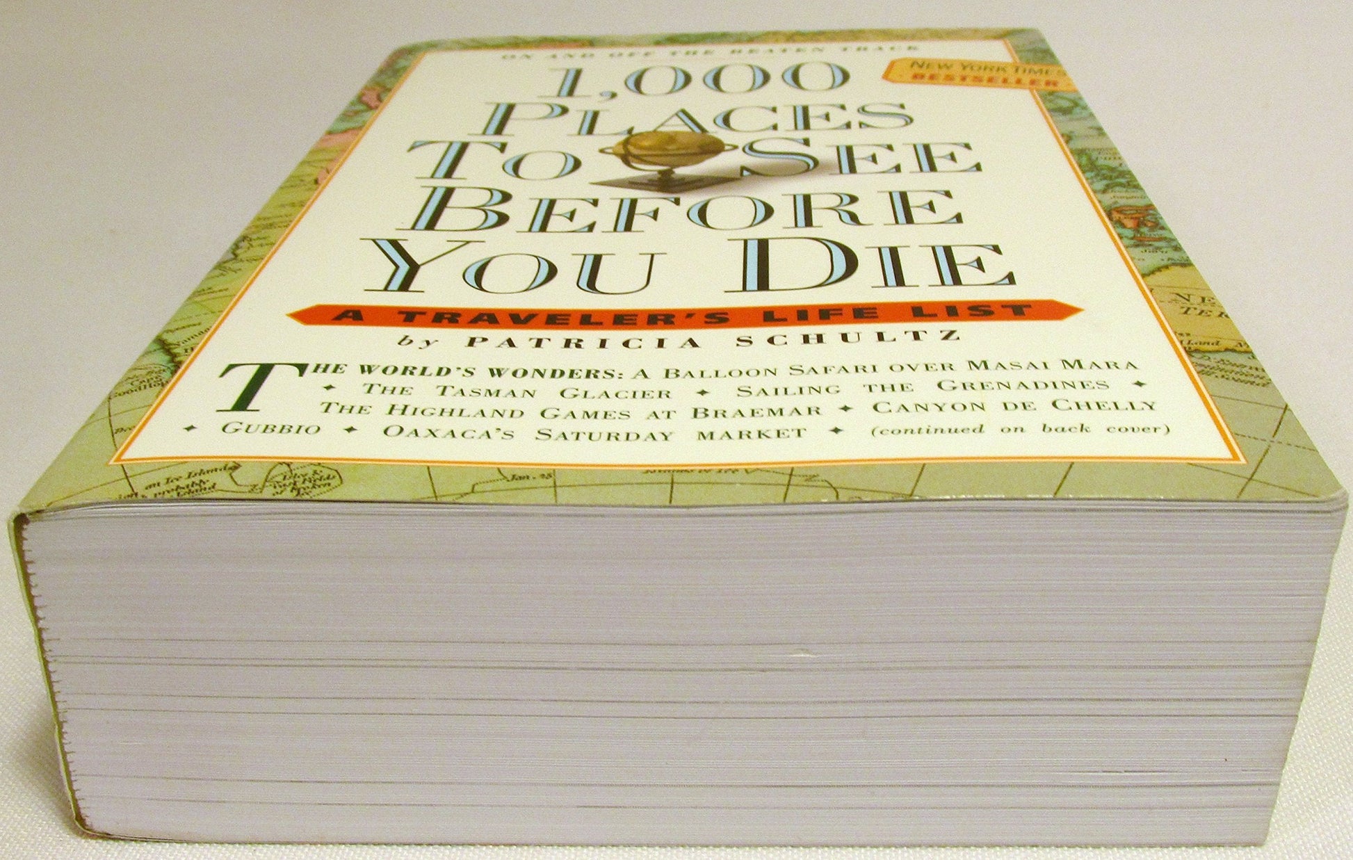 1,000 Places to See Before You Die: A Traveler's Life List used book depot
