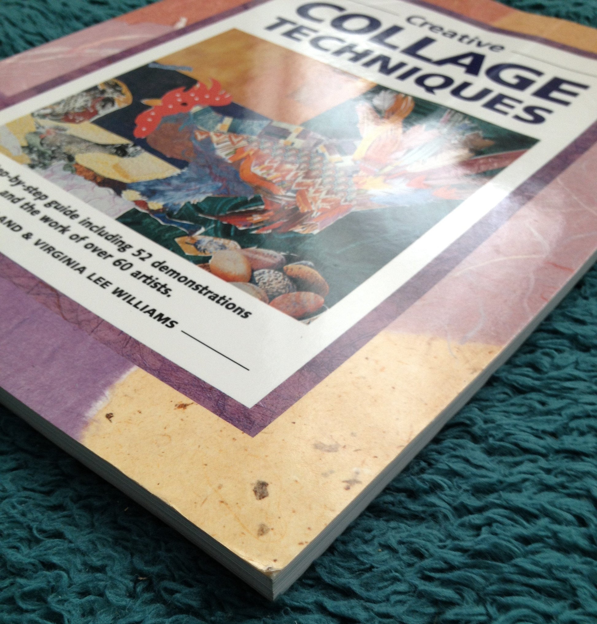 Creative Collage Techniques used book depot