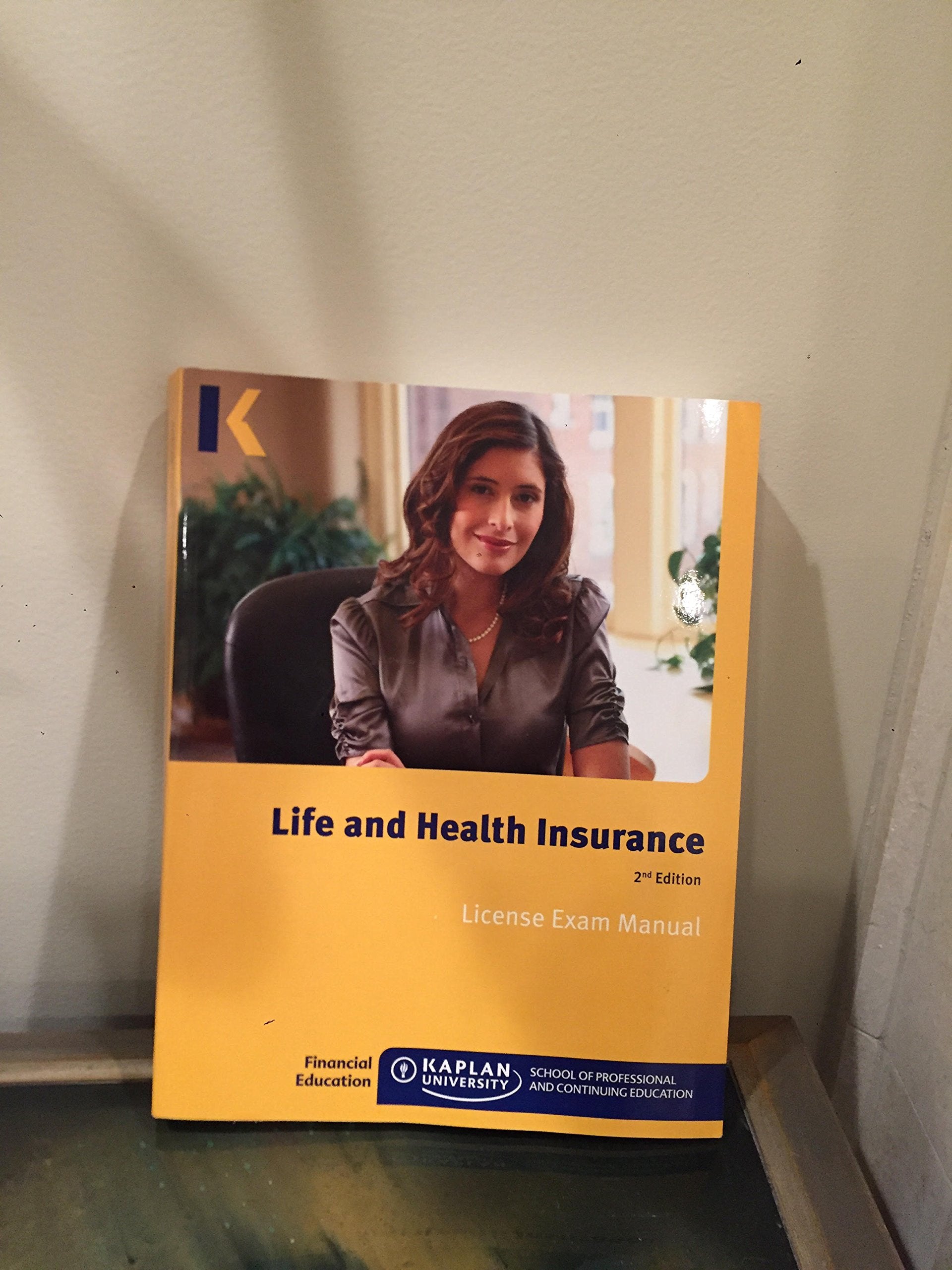 Life and Health Insurance License Exam Manual used book depot