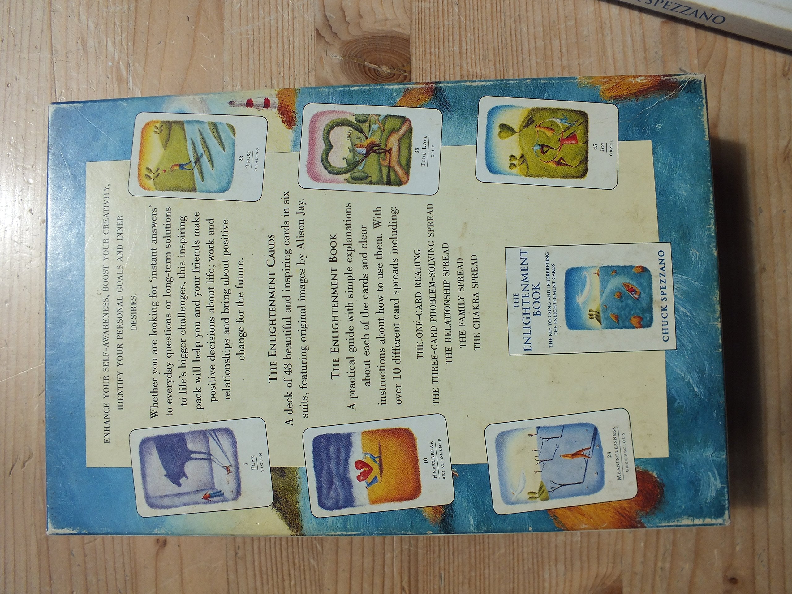 The Enlightenment Pack: Identify Your Personal Goals, Improve Your Life, Your Work, Your Relationships/Includes Book and 48 Cards used book depot