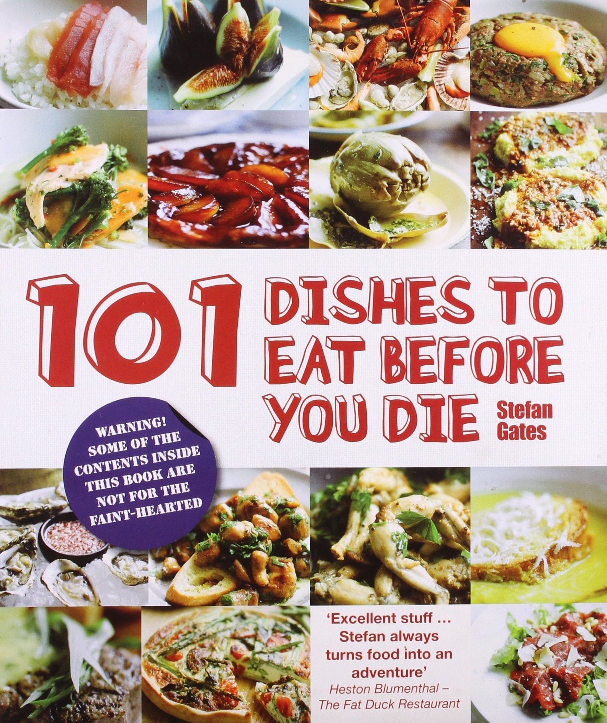 101 Dishes to Eat Before You Die used book depot