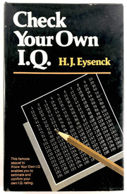 Check Your Own IQ used book depot