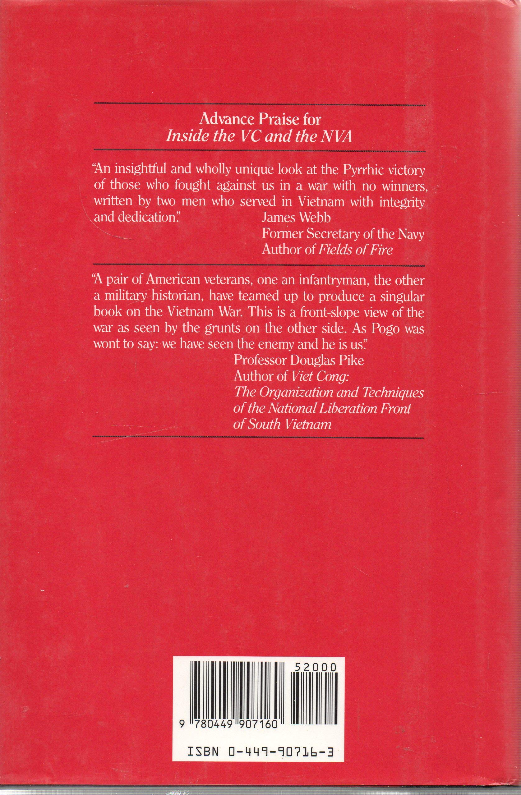 Inside the VC and the NVA: The Real Story of North Vietnam's Armed Forces used book depot