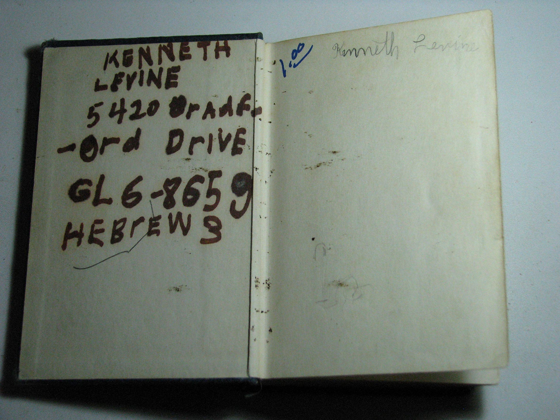 Union Prayer Book for Jewish Worship: Part I used book depot