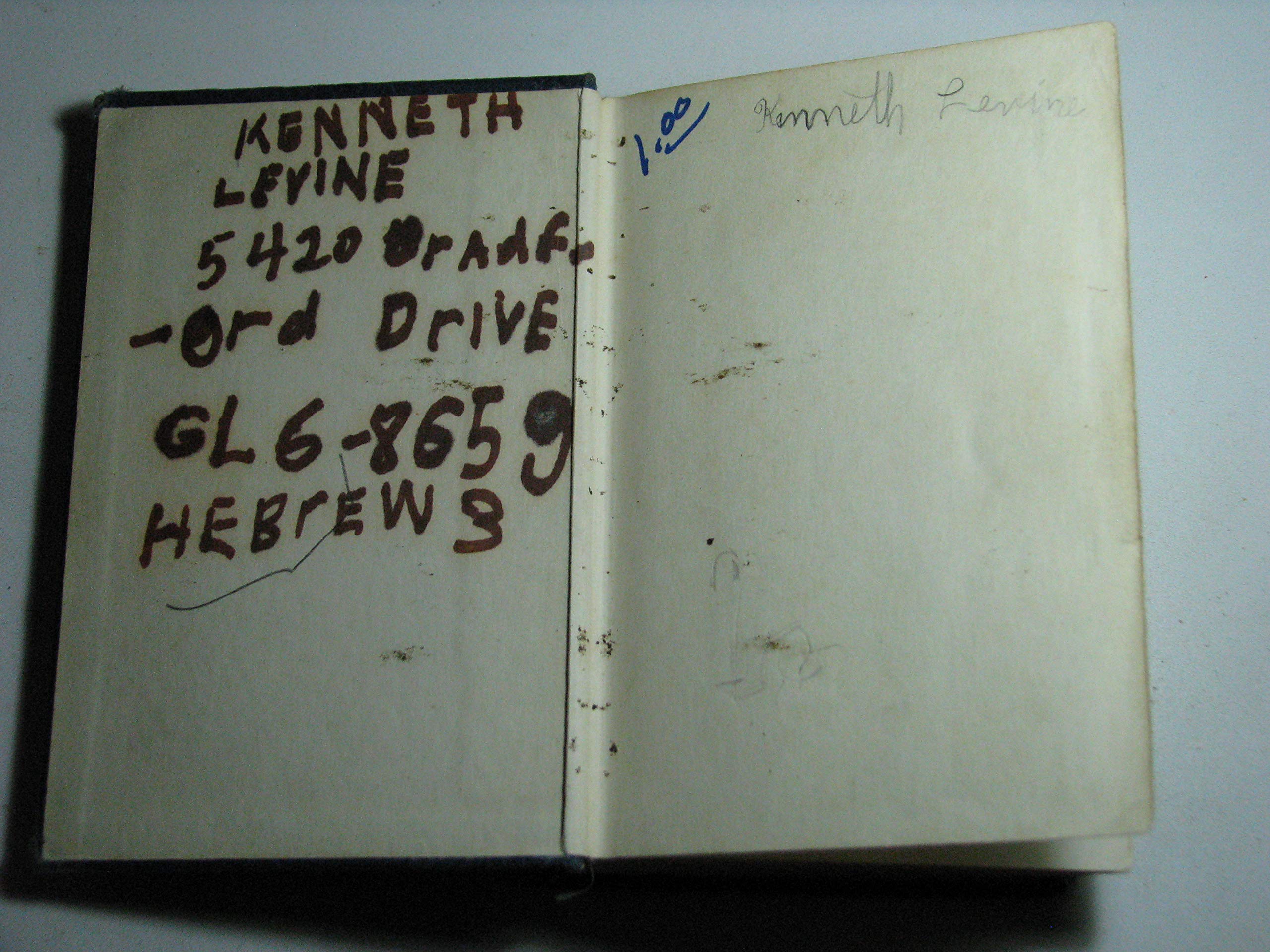 Union Prayer Book for Jewish Worship: Part I used book depot