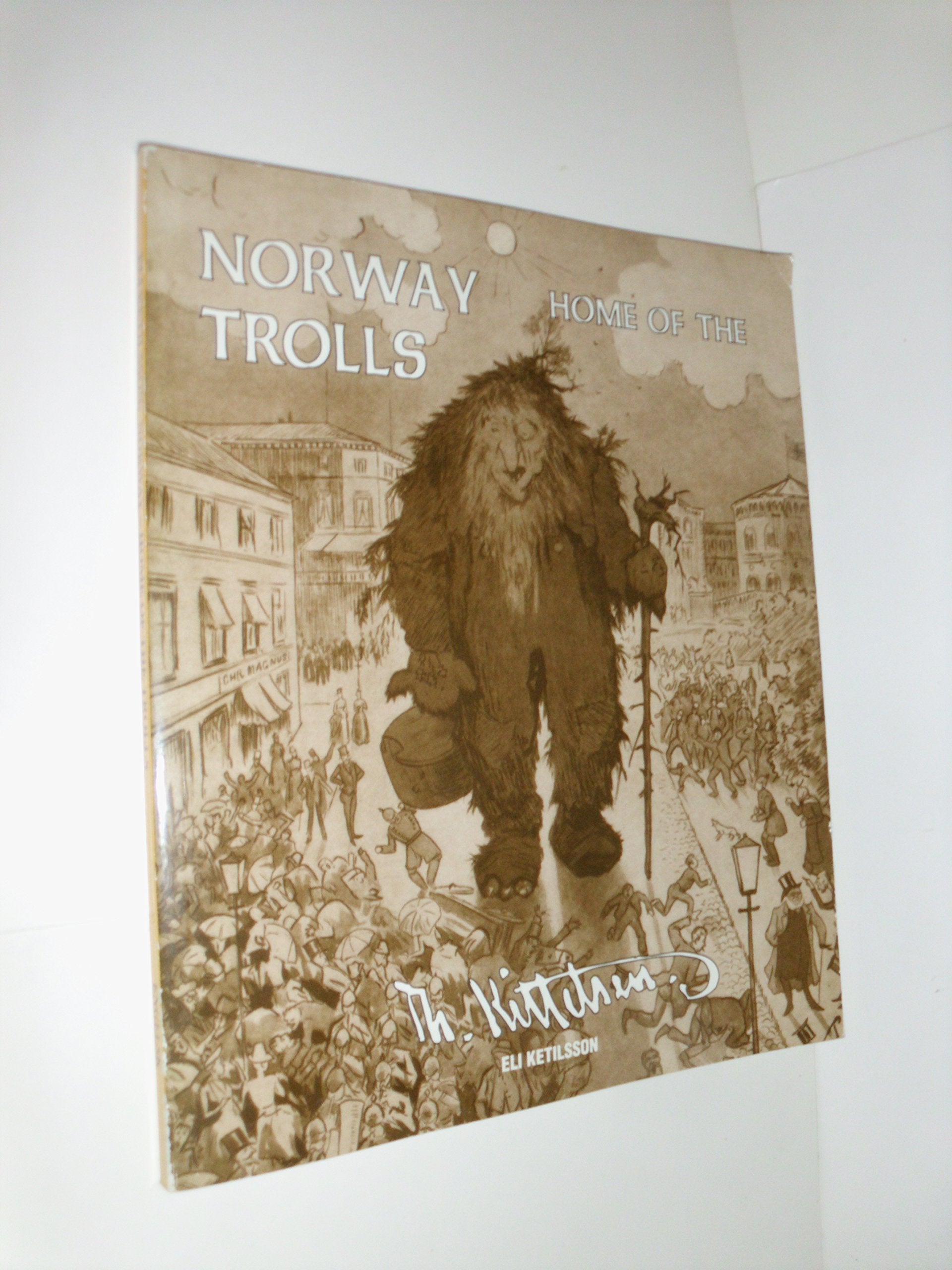 Norway Home of the Trolls used book depot