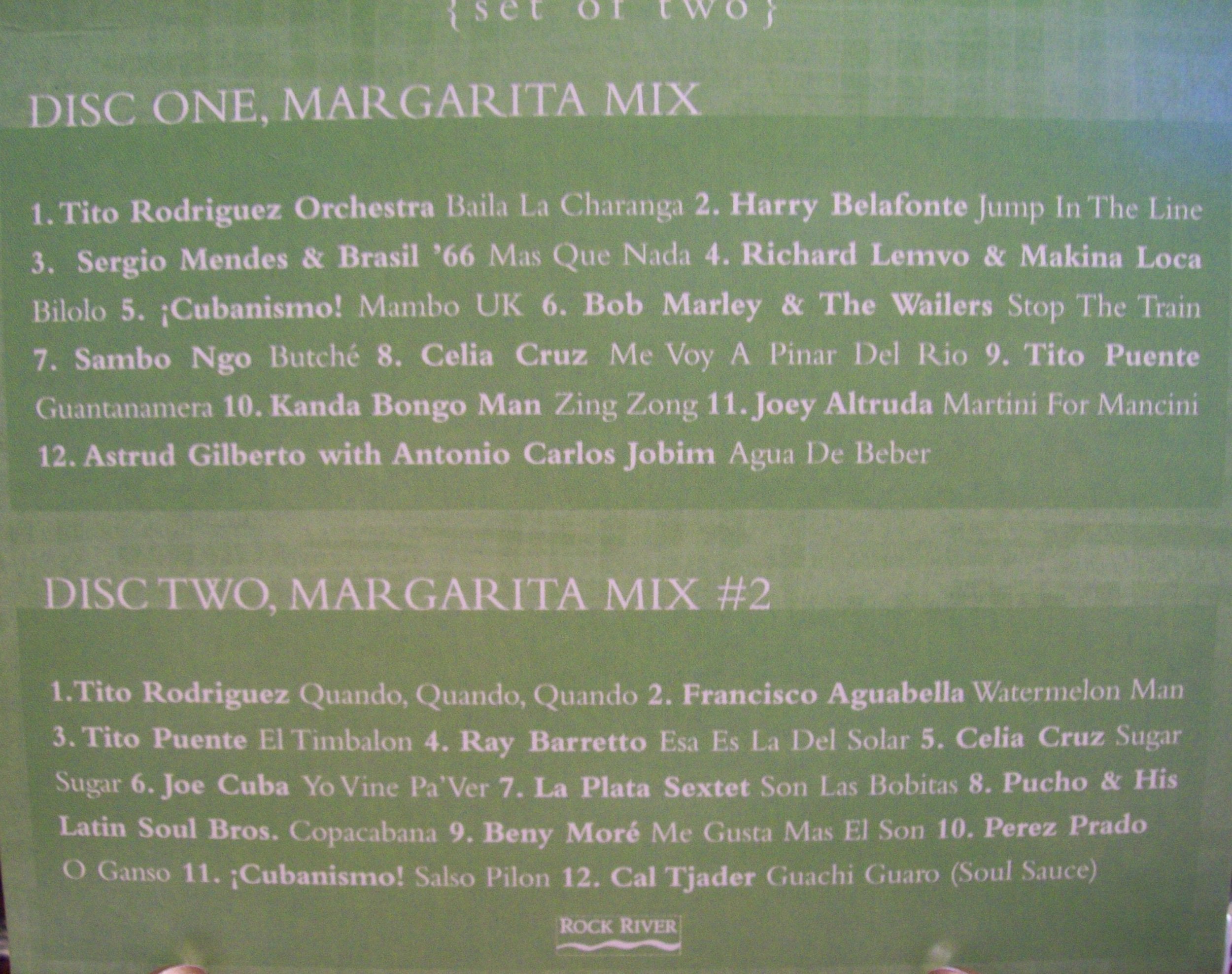 Pottery Barn: Margarita Mix & Margarita Mix #2 (set of two)
