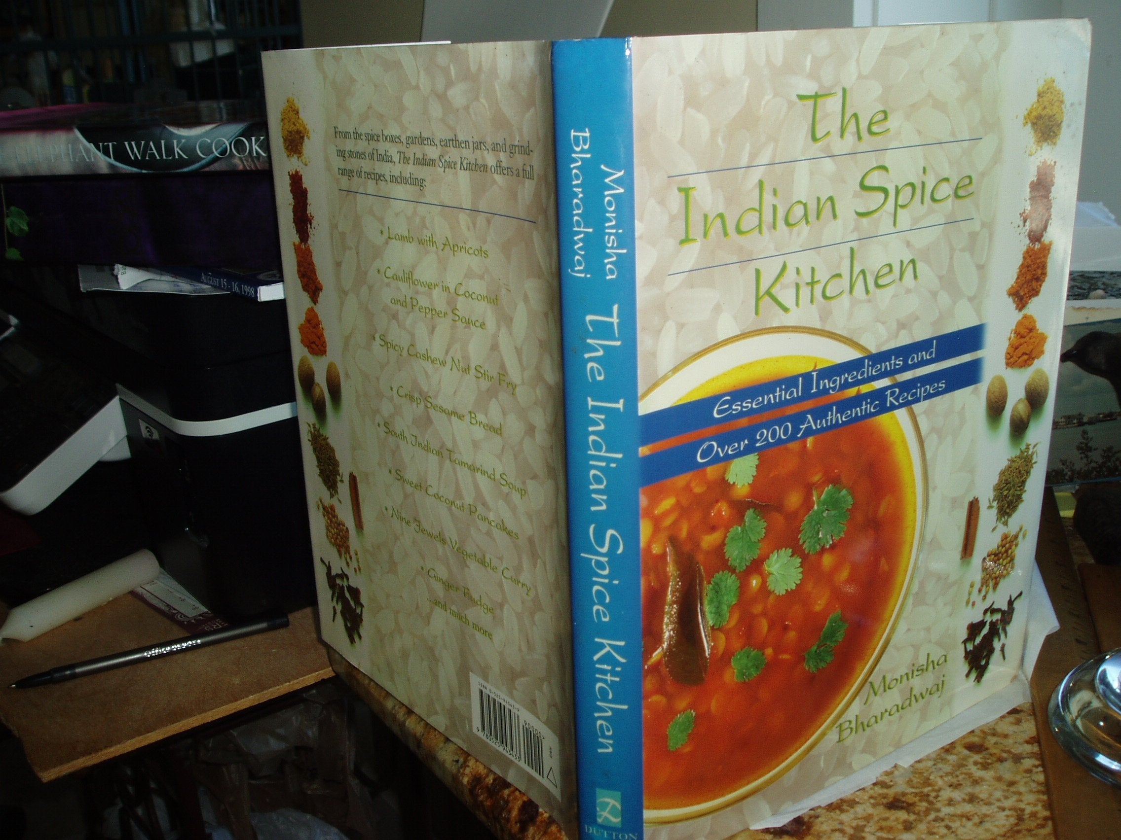 Indian Spice Kitchen: Essential Ingredients and Over 200 Authentic Recipes used book depot
