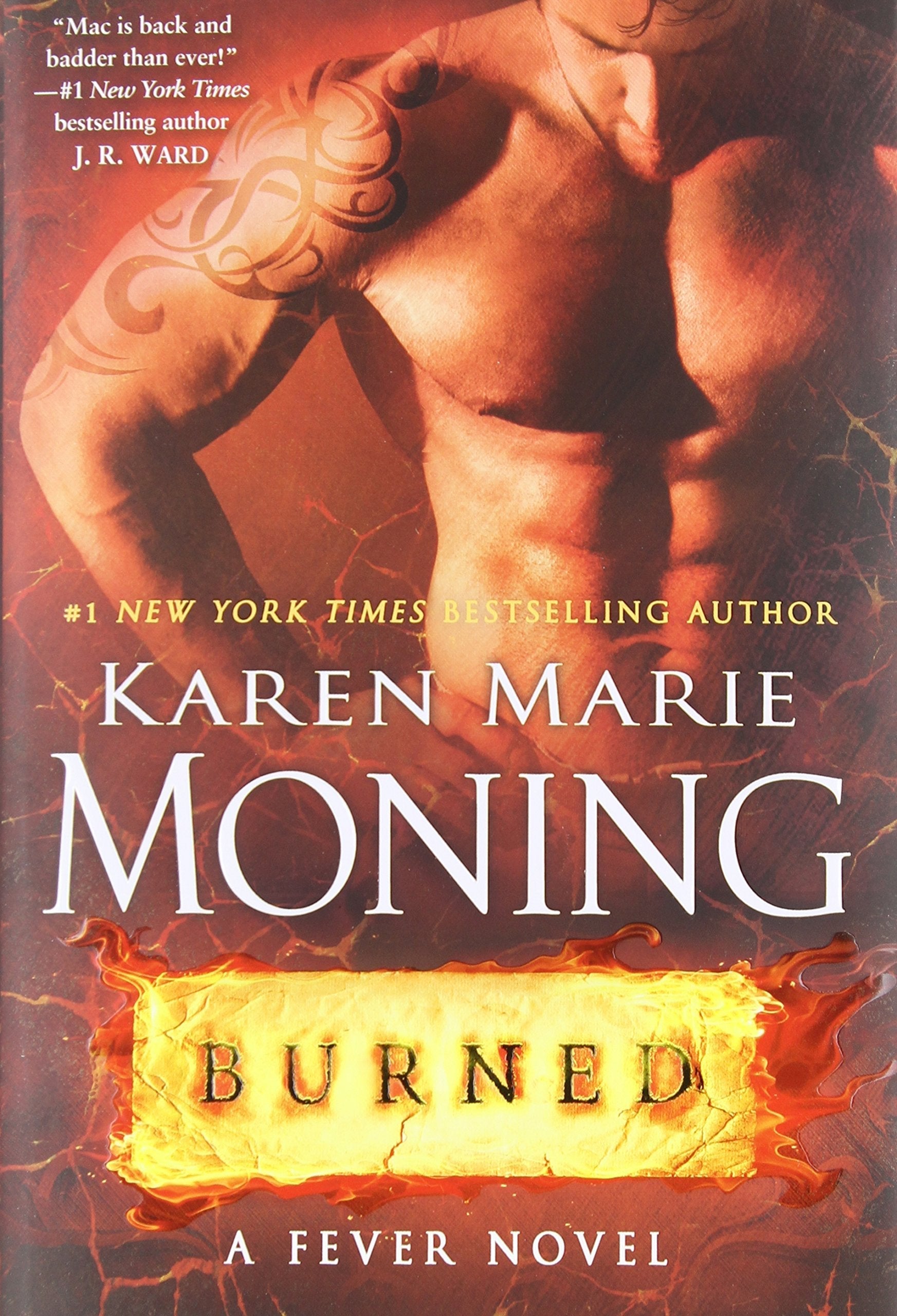 Burned (Fever (Dell)) by Karen Marie Moning (16-Apr-2015) Hardcover used book depot