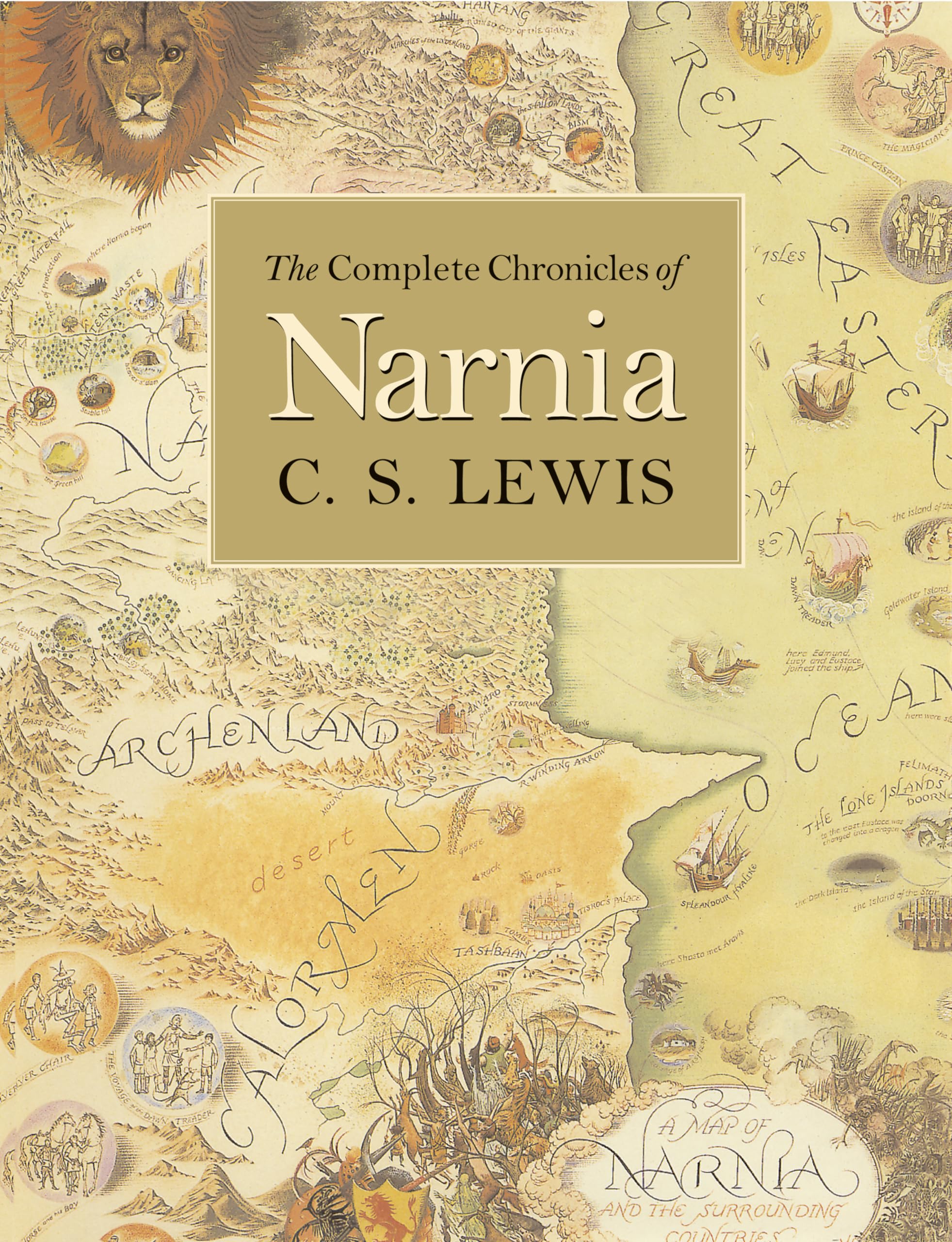 The Complete Chronicles of Narnia used book depot