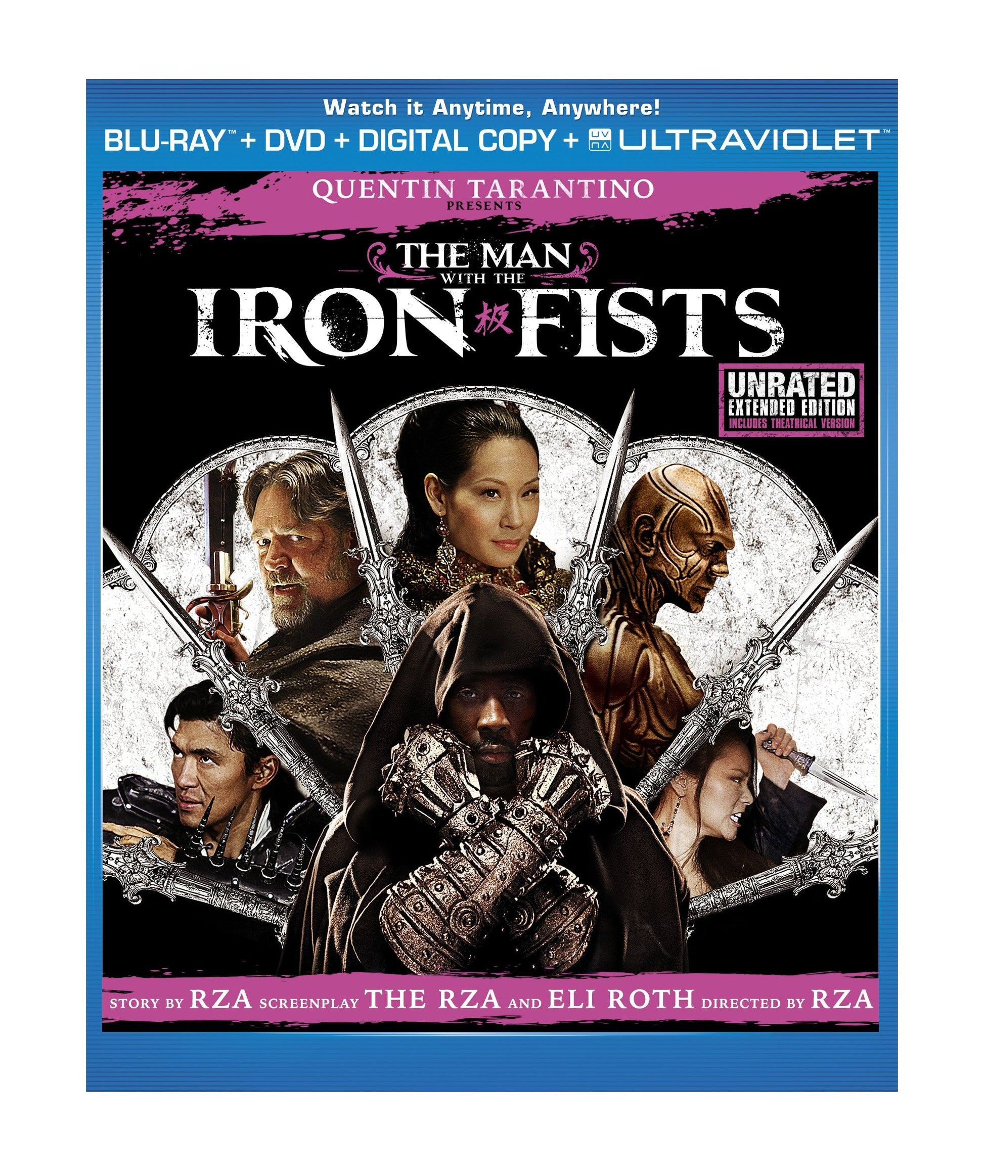 The Man with the Iron Fists [Blu-ray] used book depot