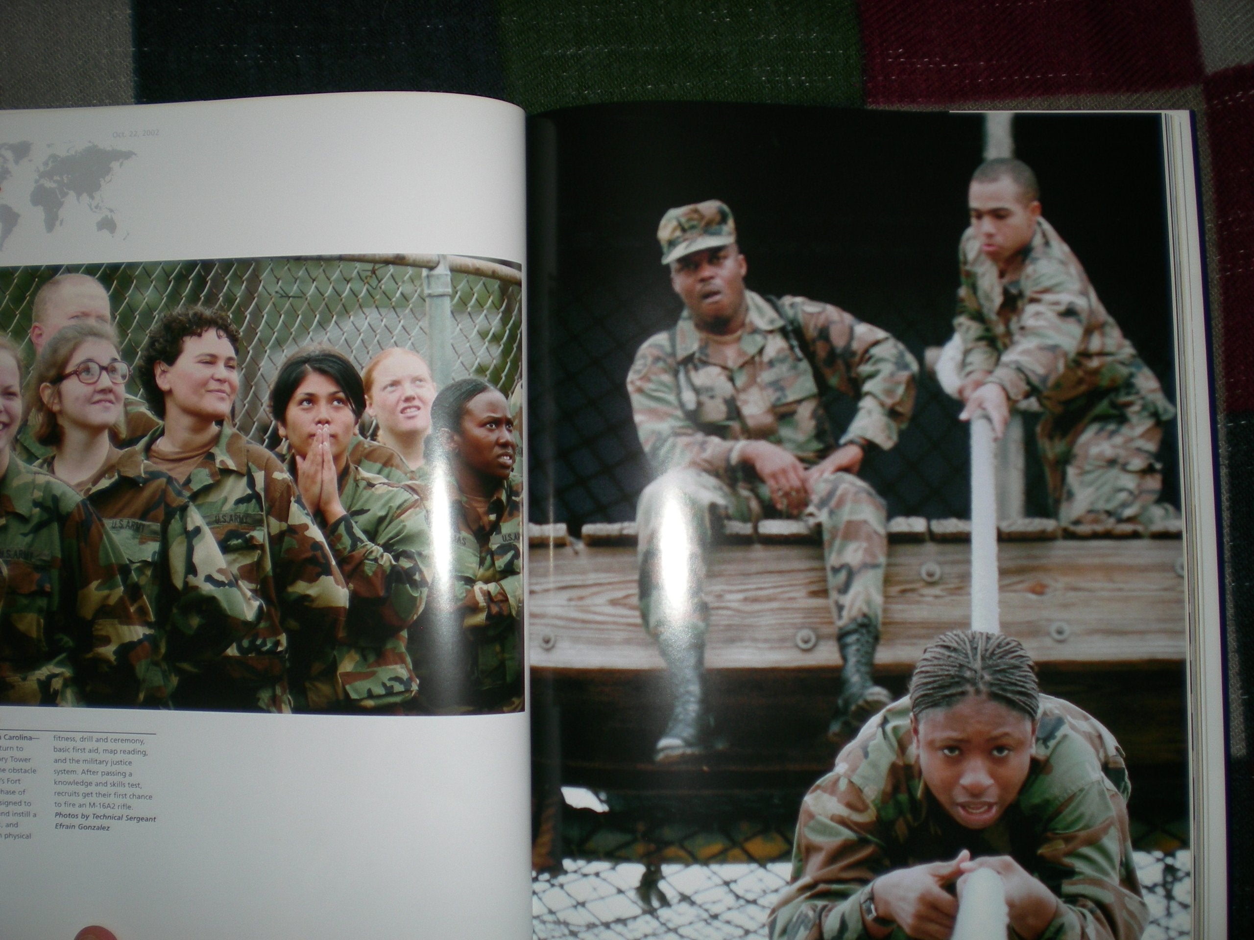 A Day in the Life of the United States Armed Forces used book depot