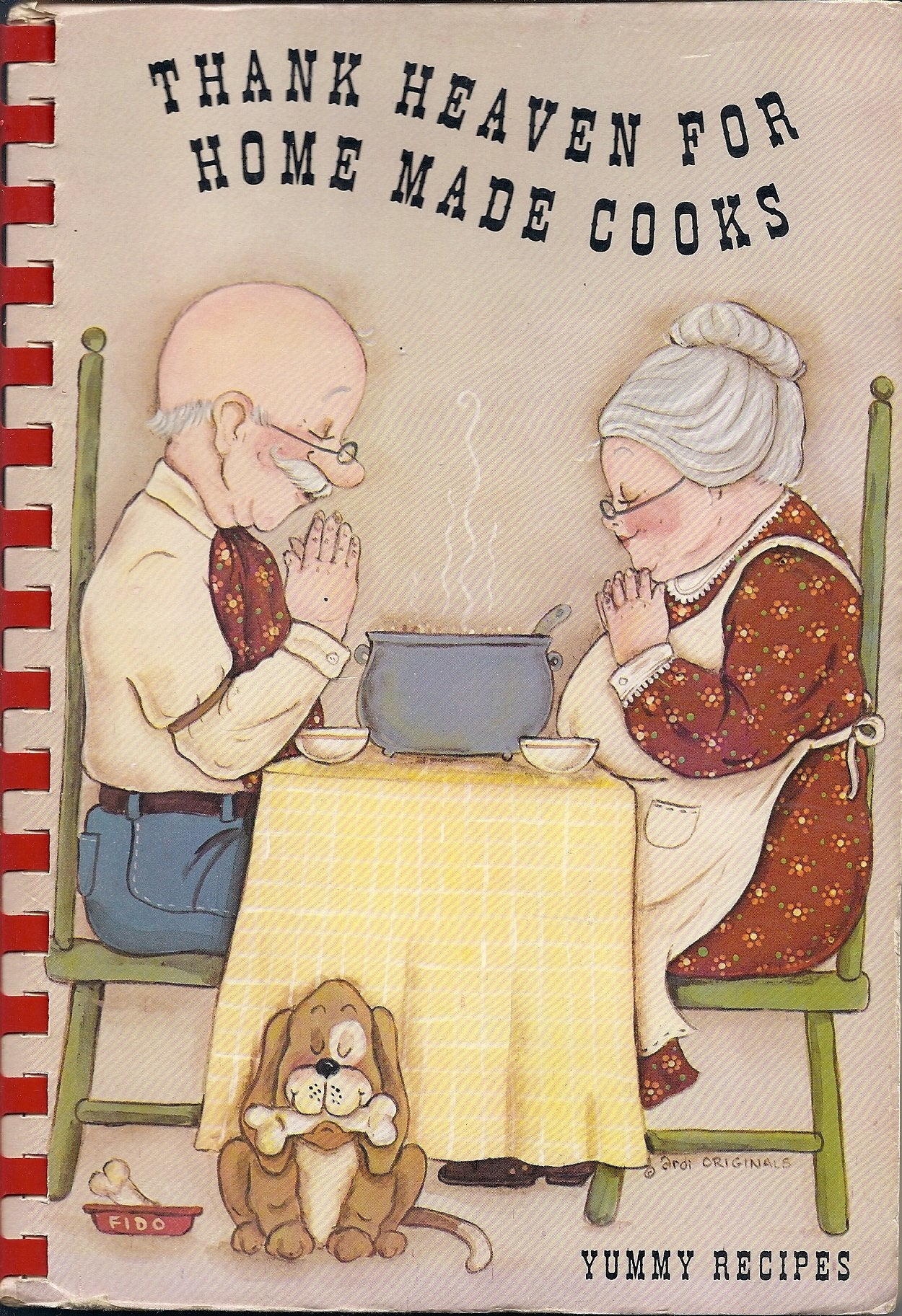 Thank Heaven for Home Made Cooks: A Book of Favorite Recipes used book depot