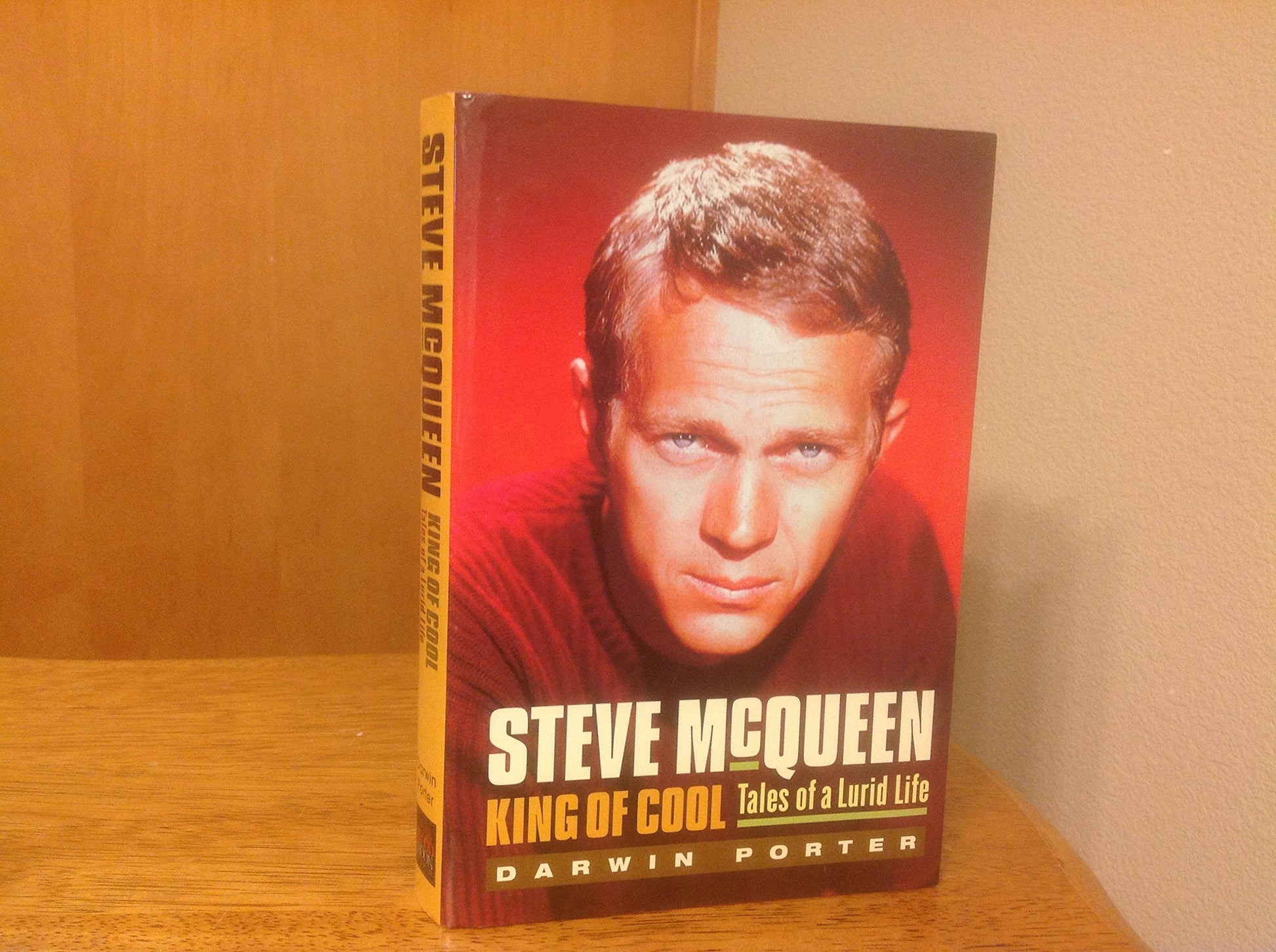 Steve McQueen, King of Cool: Tales of a Lurid Life used book depot