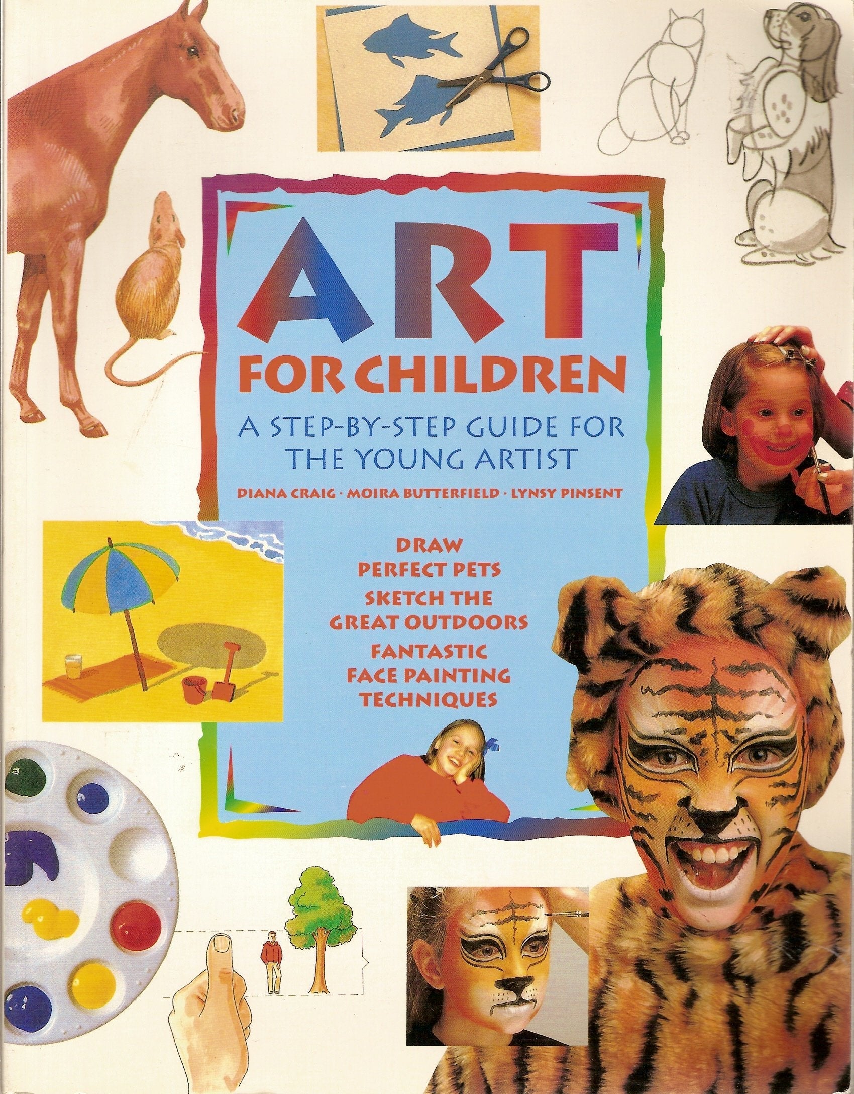 Art for children: A step-by-step guide for the young artist used book depot