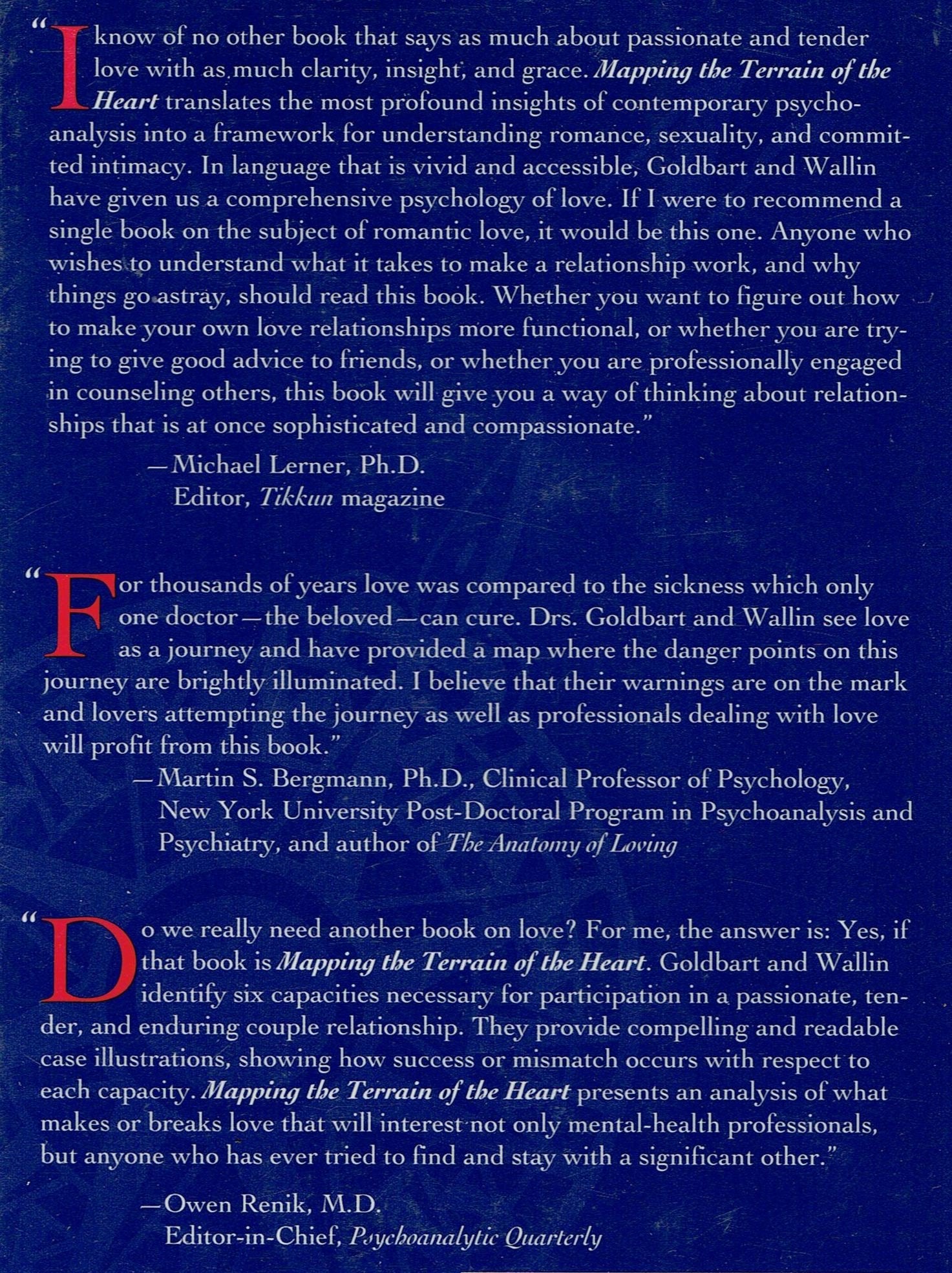 Mapping The Terrain Of The Heart: The Six Capacities That Guide The Journey Of Love used book depot
