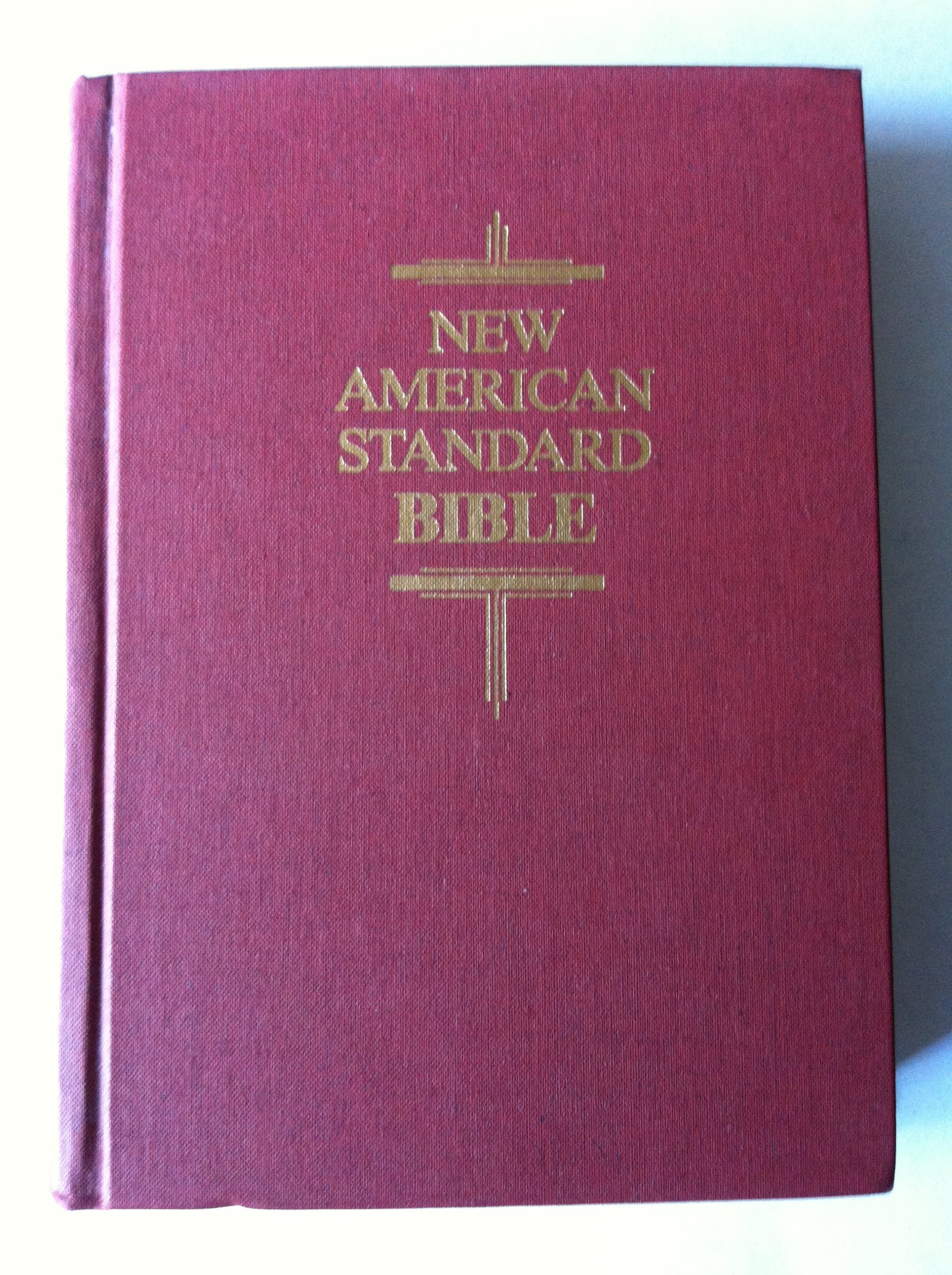 New American Standard Bible used book depot