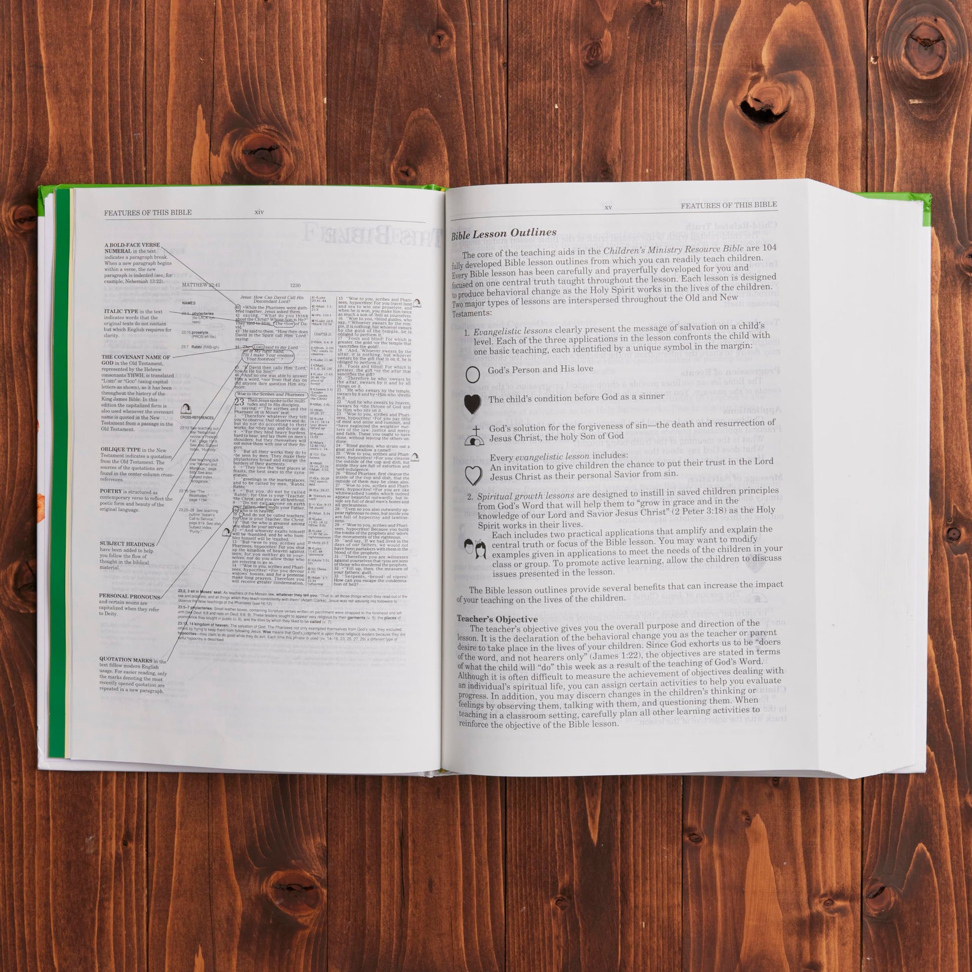 Children's Ministry Resource Bible Helping Children Grow In The Light Of God's Word used book depot