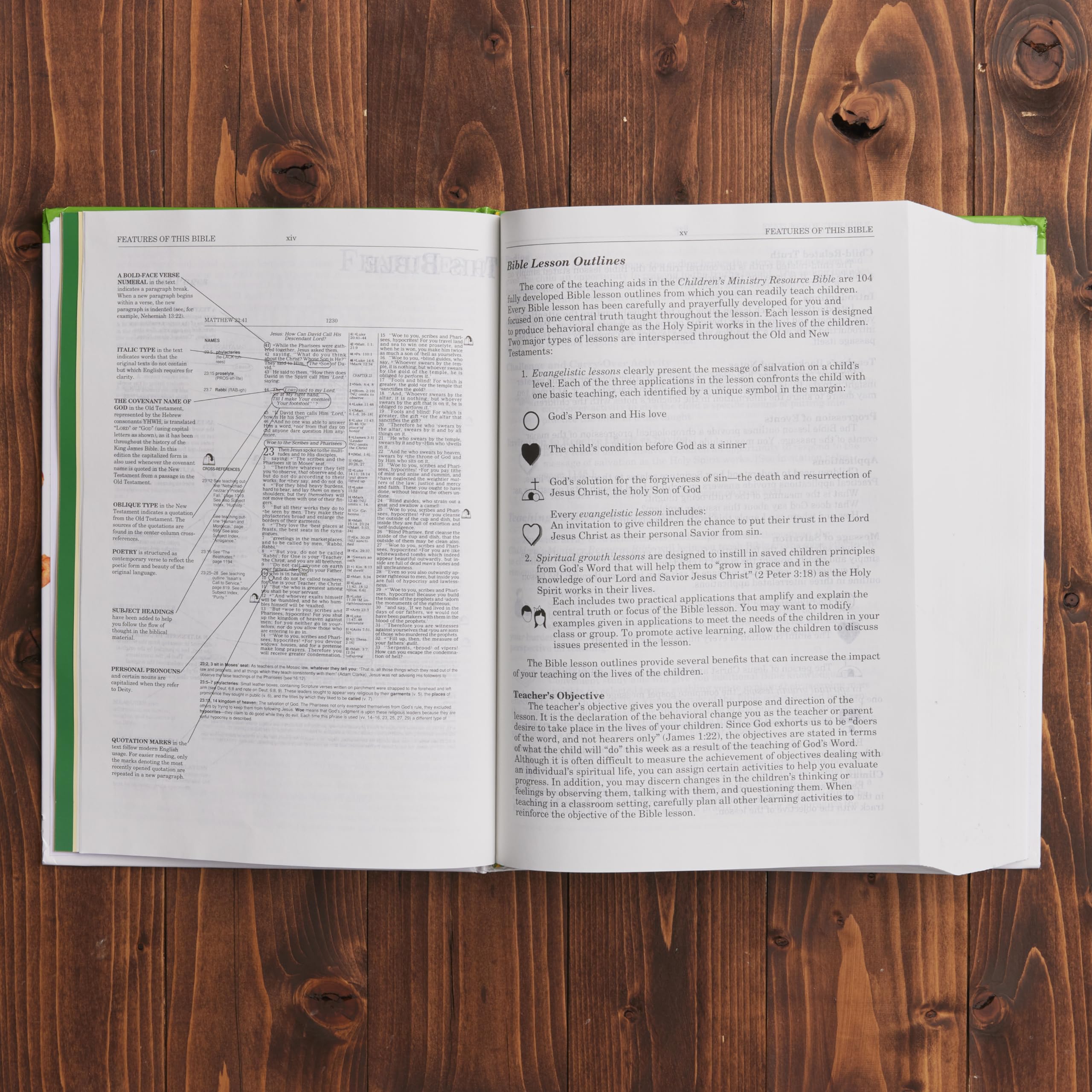 Children's Ministry Resource Bible Helping Children Grow In The Light Of God's Word used book depot