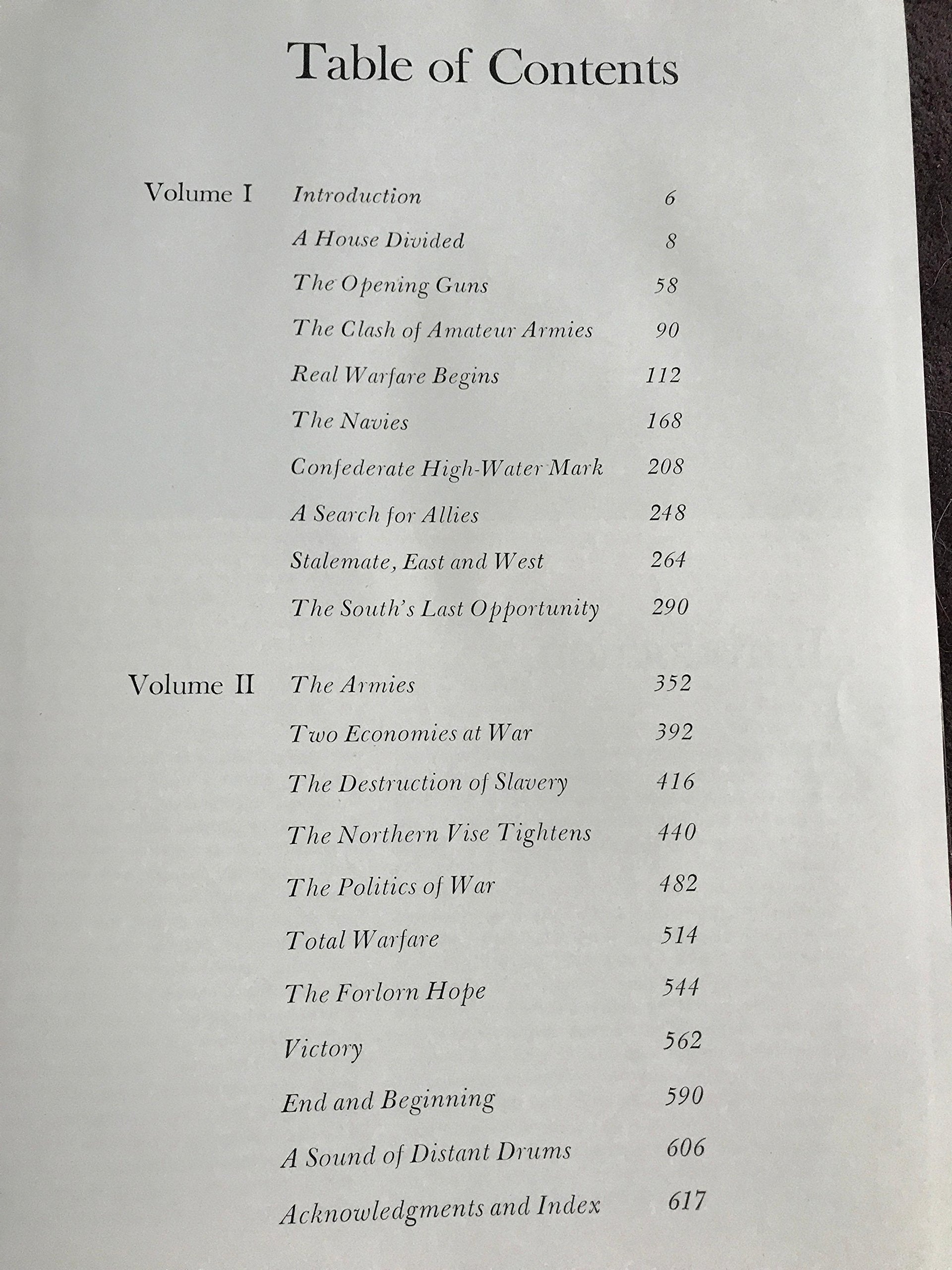 The American Heritage Picture History of The Civil War, Volumes 1 and 2, and American Heritage Civil War Chronology with Notes on the Leading Participants (Set of 3 Books with Slipcase)