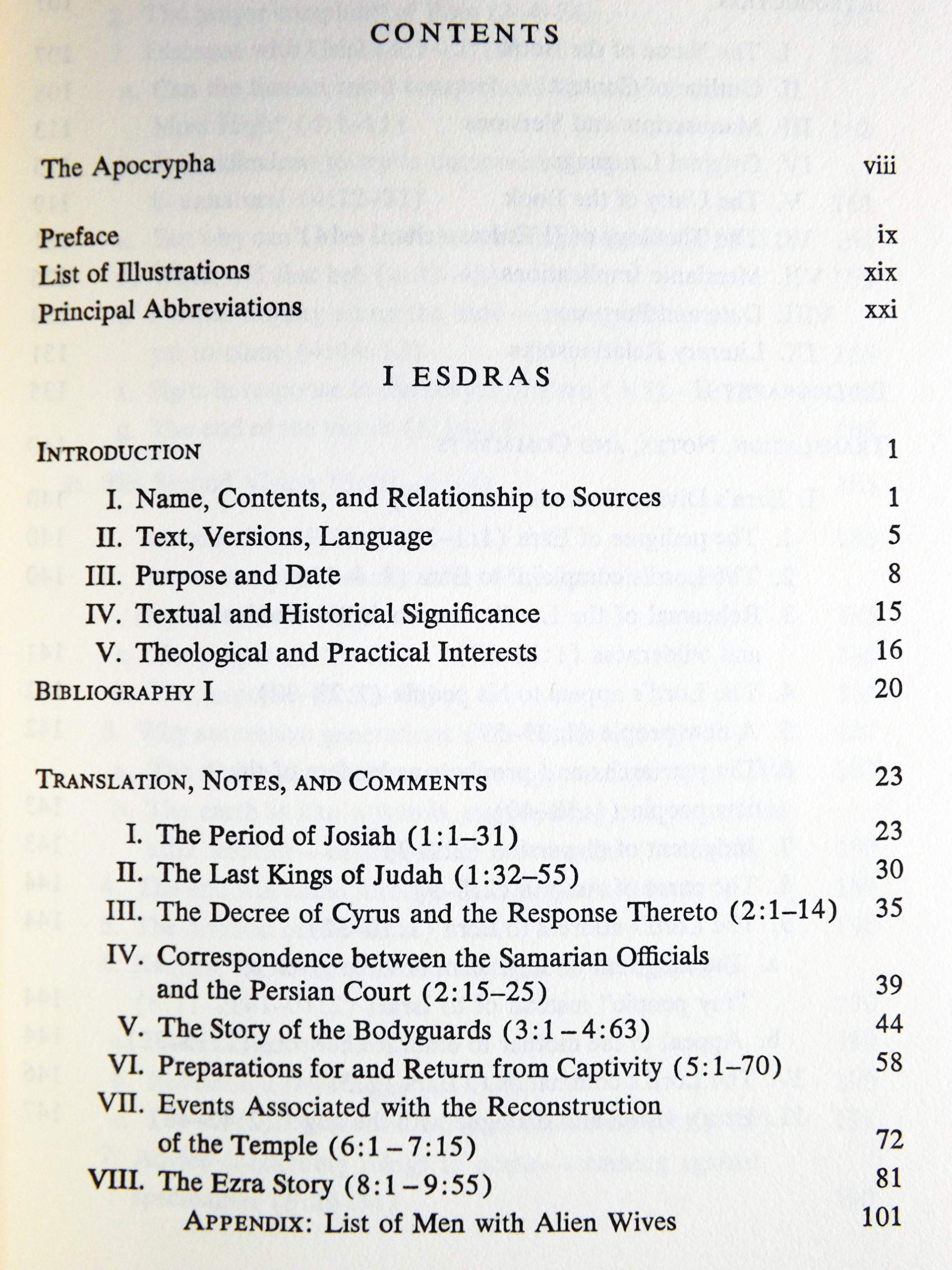 I & II Esdras: A New Translation with Introduction and Commentary (The Anchor Bible #42) used book depot