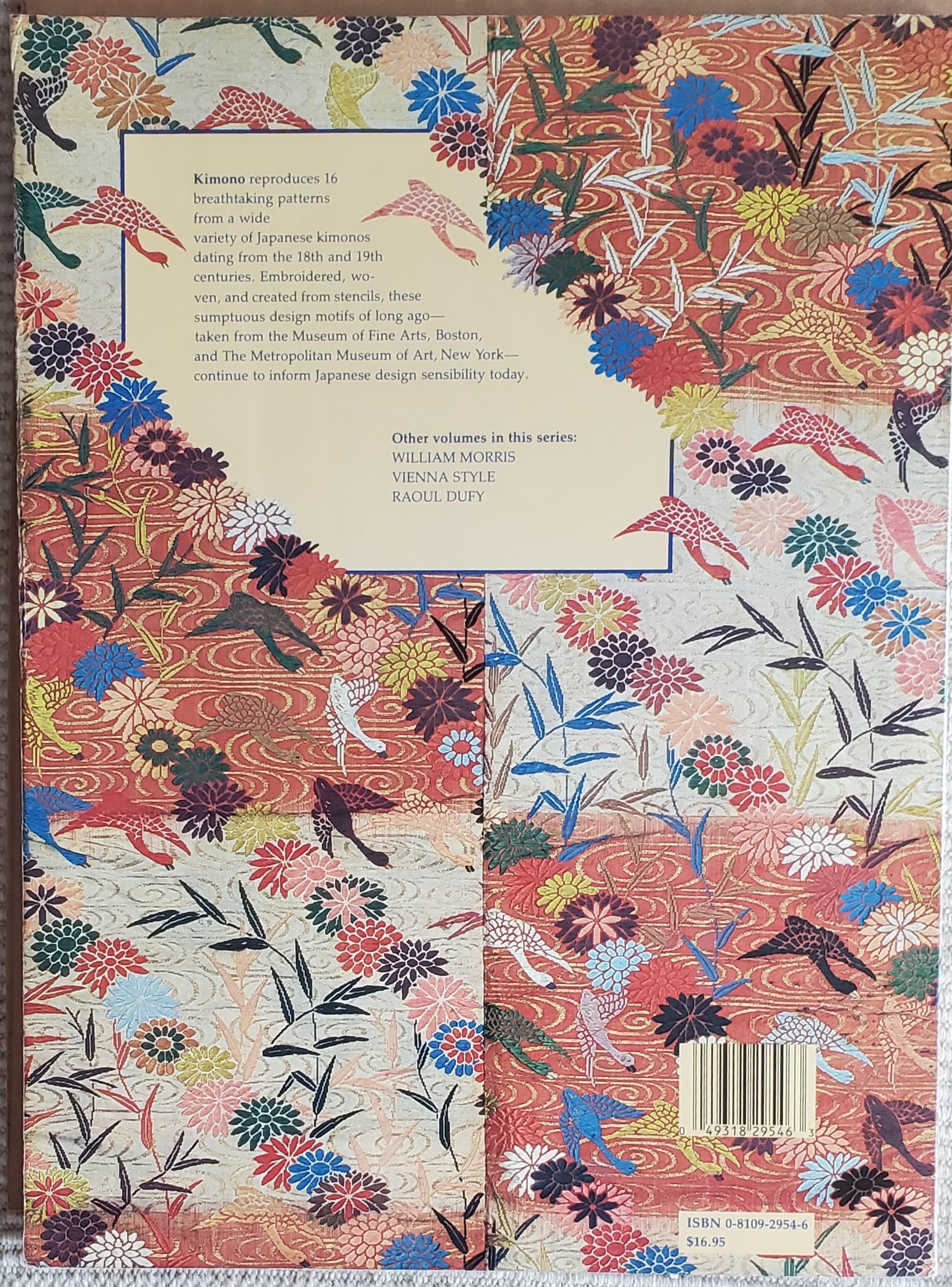 Giftwraps by Artists: Kimono : Japanese Designs used book depot