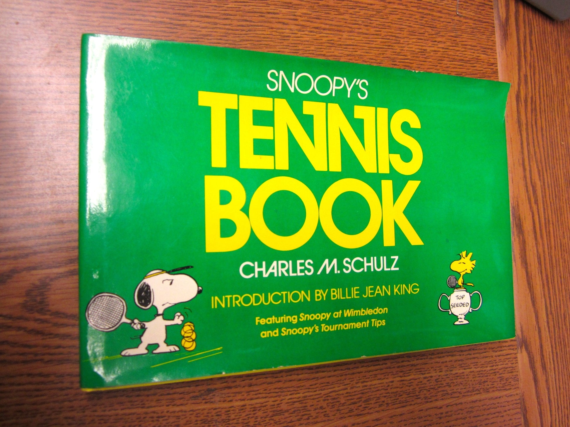 Snoopy's Tennis Book used book depot