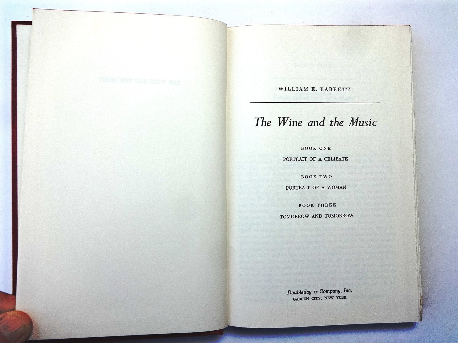 The Wine and the Music used book depot