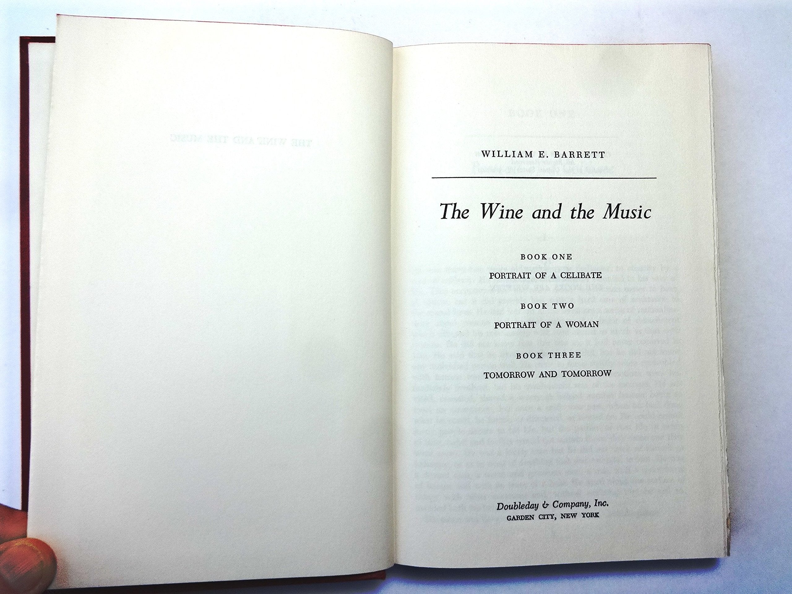 The Wine and the Music used book depot