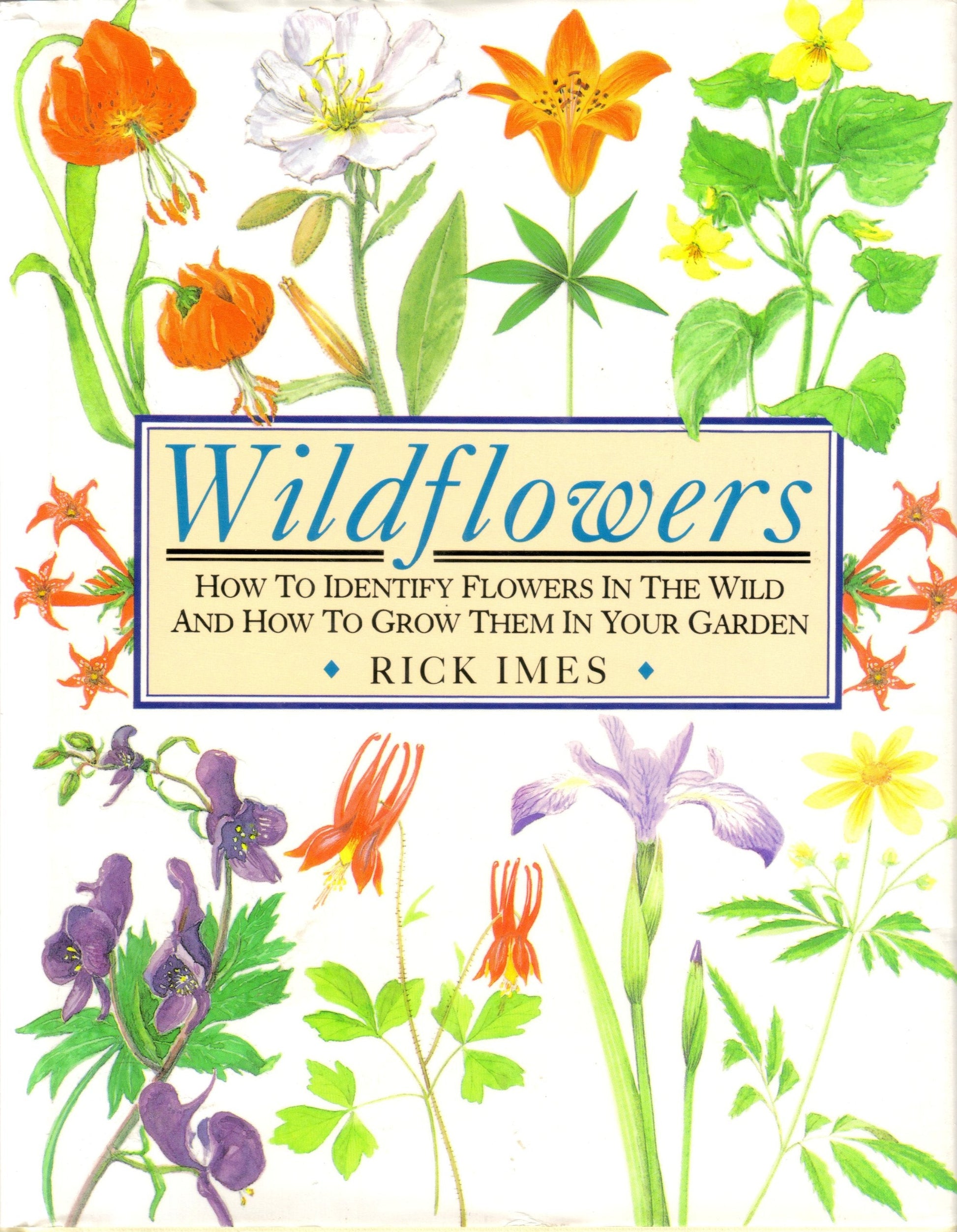 Wildflowers: How to Identify Flowers in the Wild and How to Grow Them in Your Garden used book depot