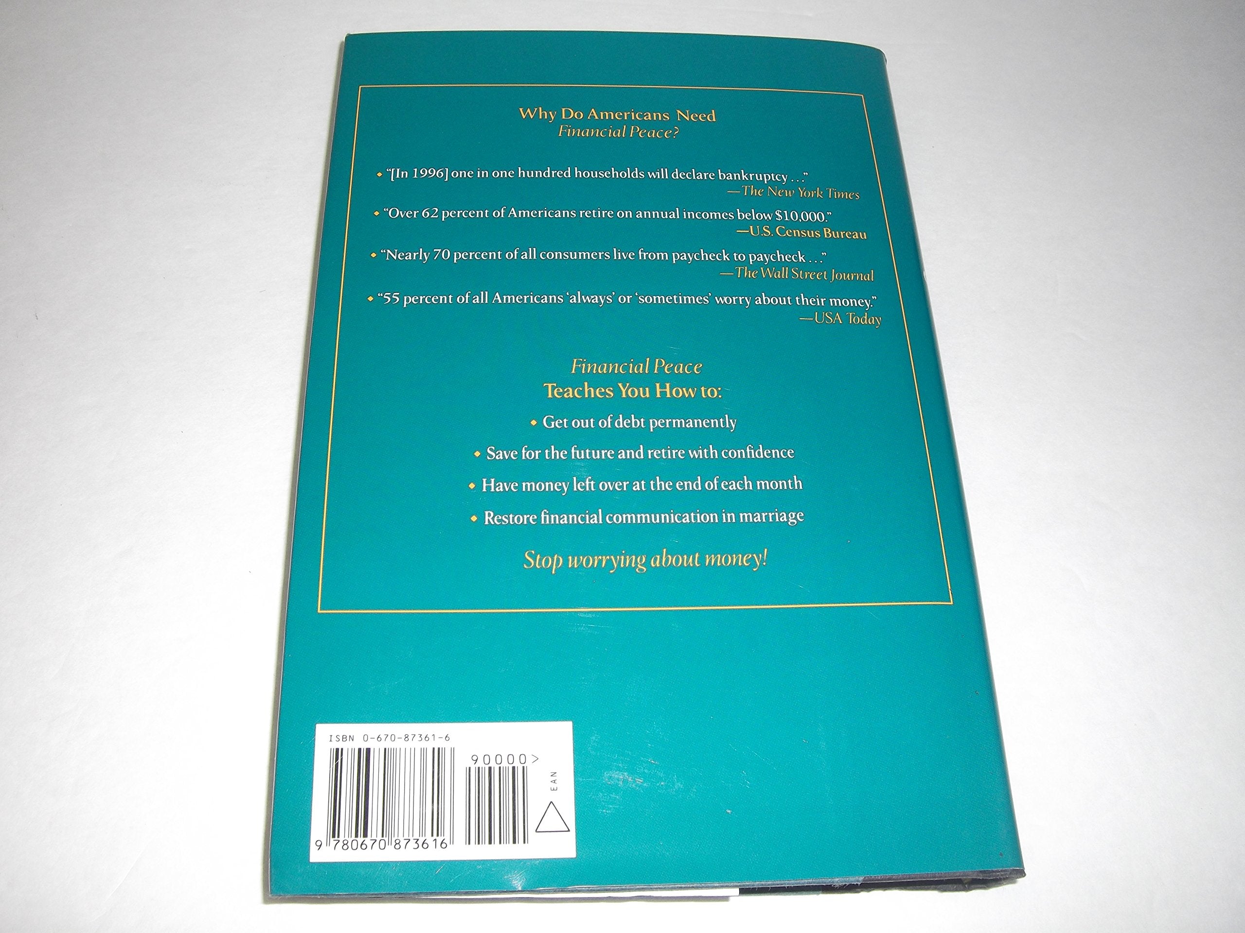 Financial Peace: Restoring Financial Hope to You and Your Family