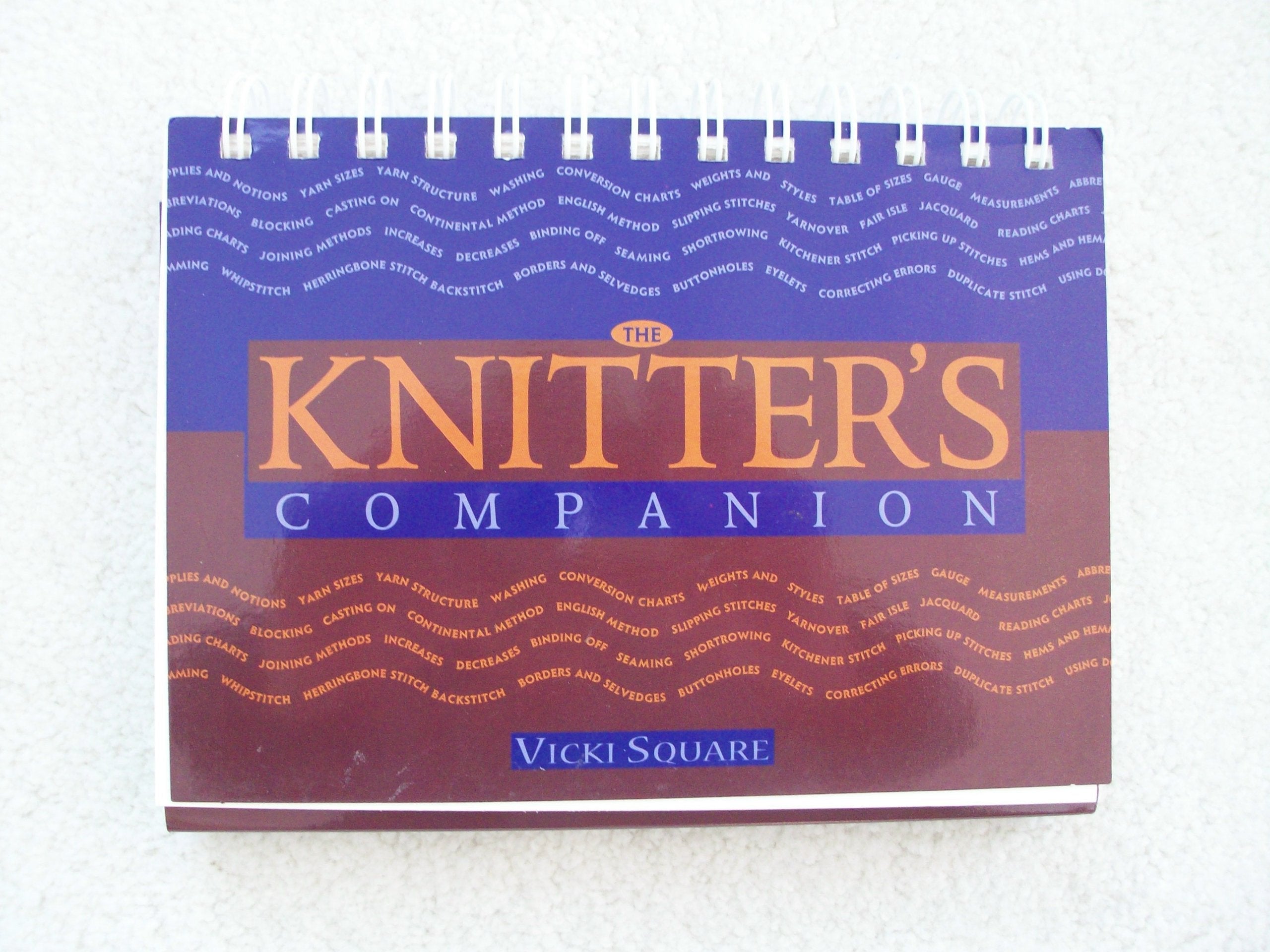 The Knitter's Companion used book depot