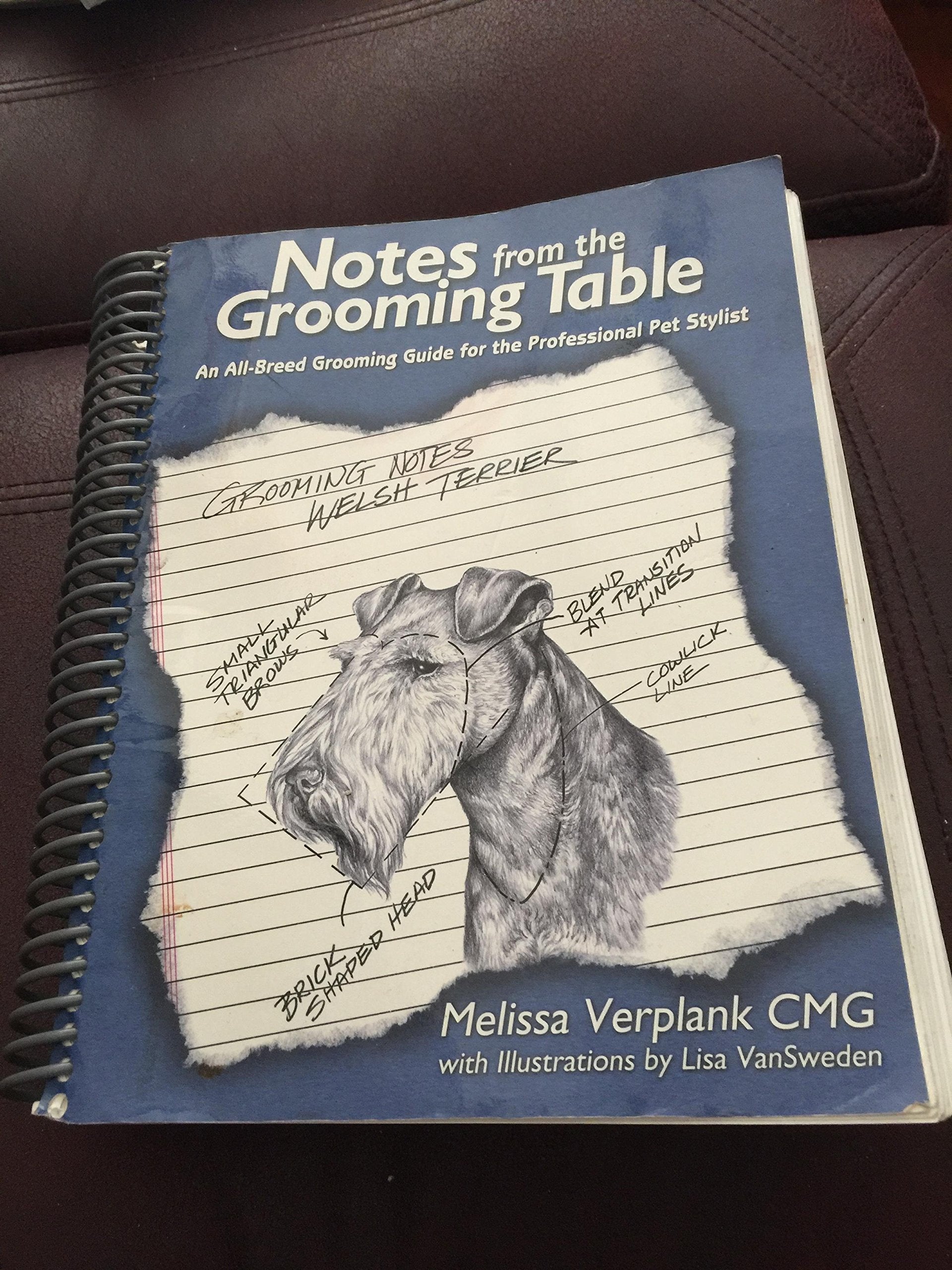 Notes From The Grooming Table by Melissa Verplank used book depot