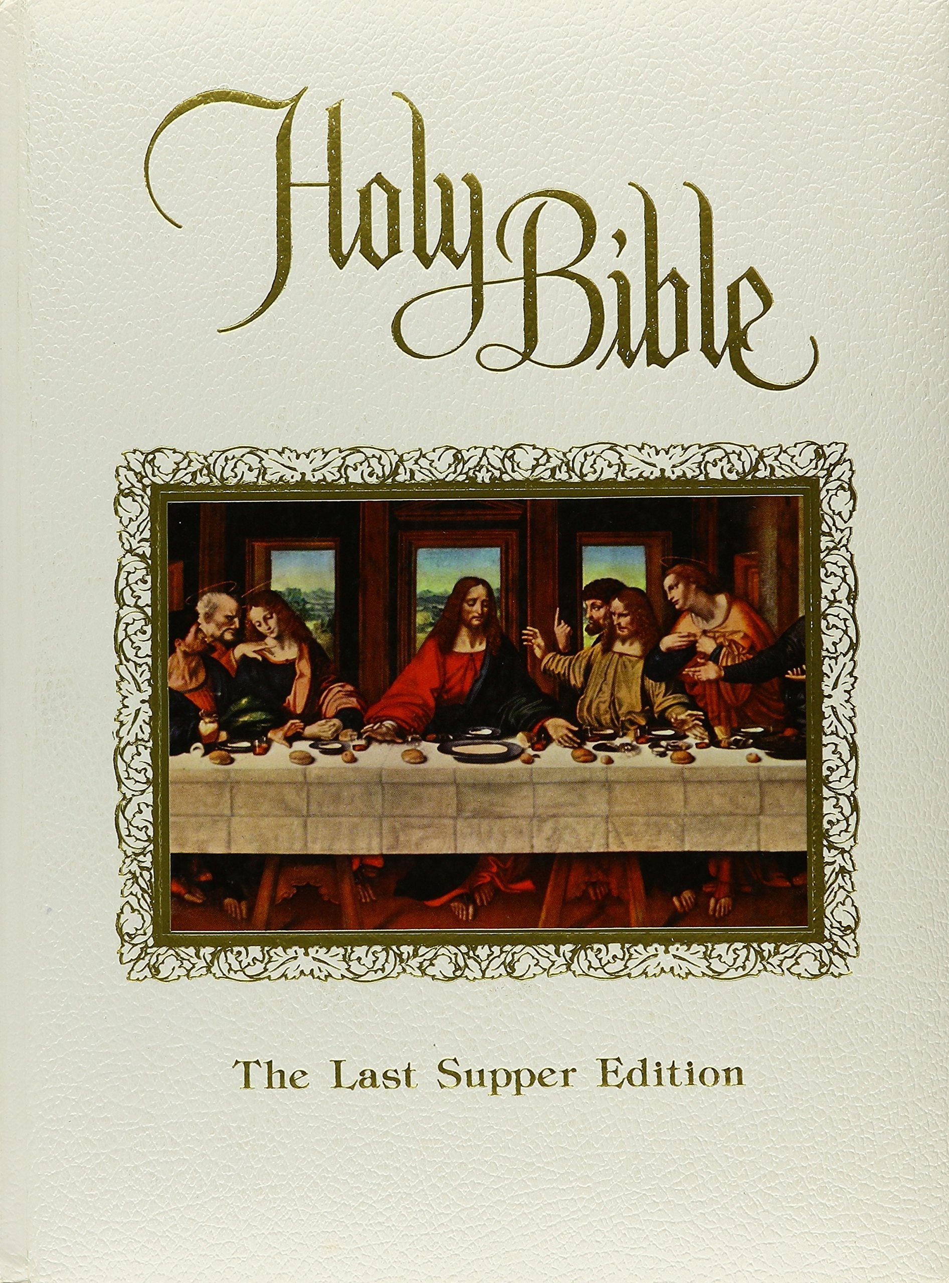 Holy Bible; King James Version; Last Supper Edition; Red Letter Edition used book depot