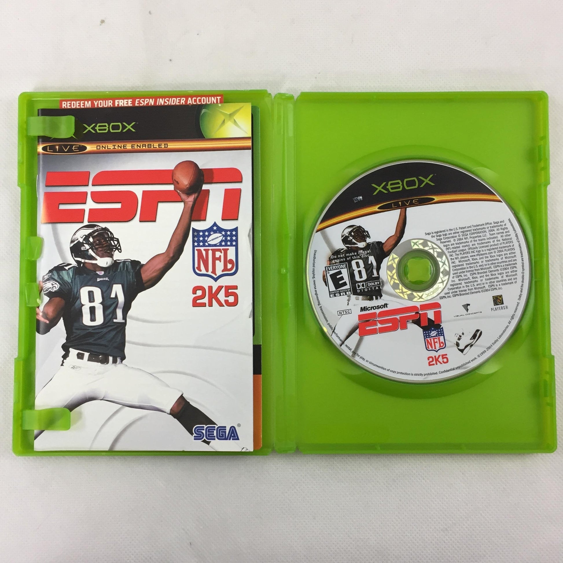 ESPN NFL 2K5 - Xbox used book depot