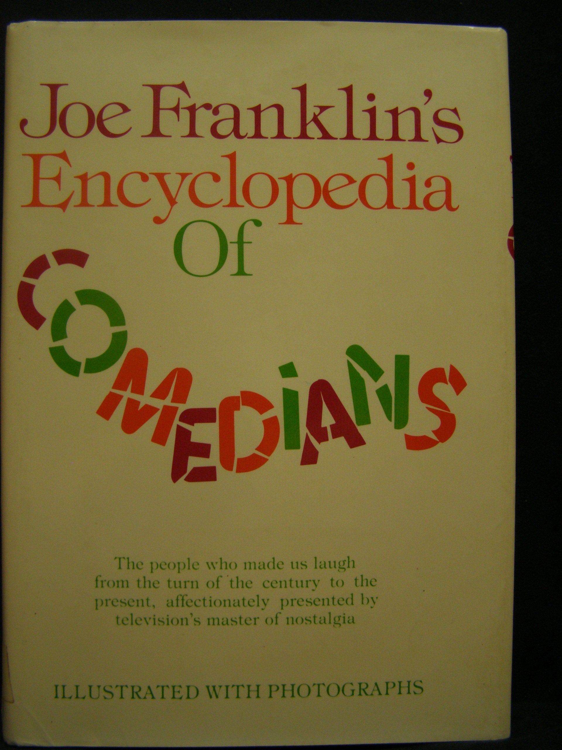 Joe Franklin's Encyclopedia of Comedians. used book depot