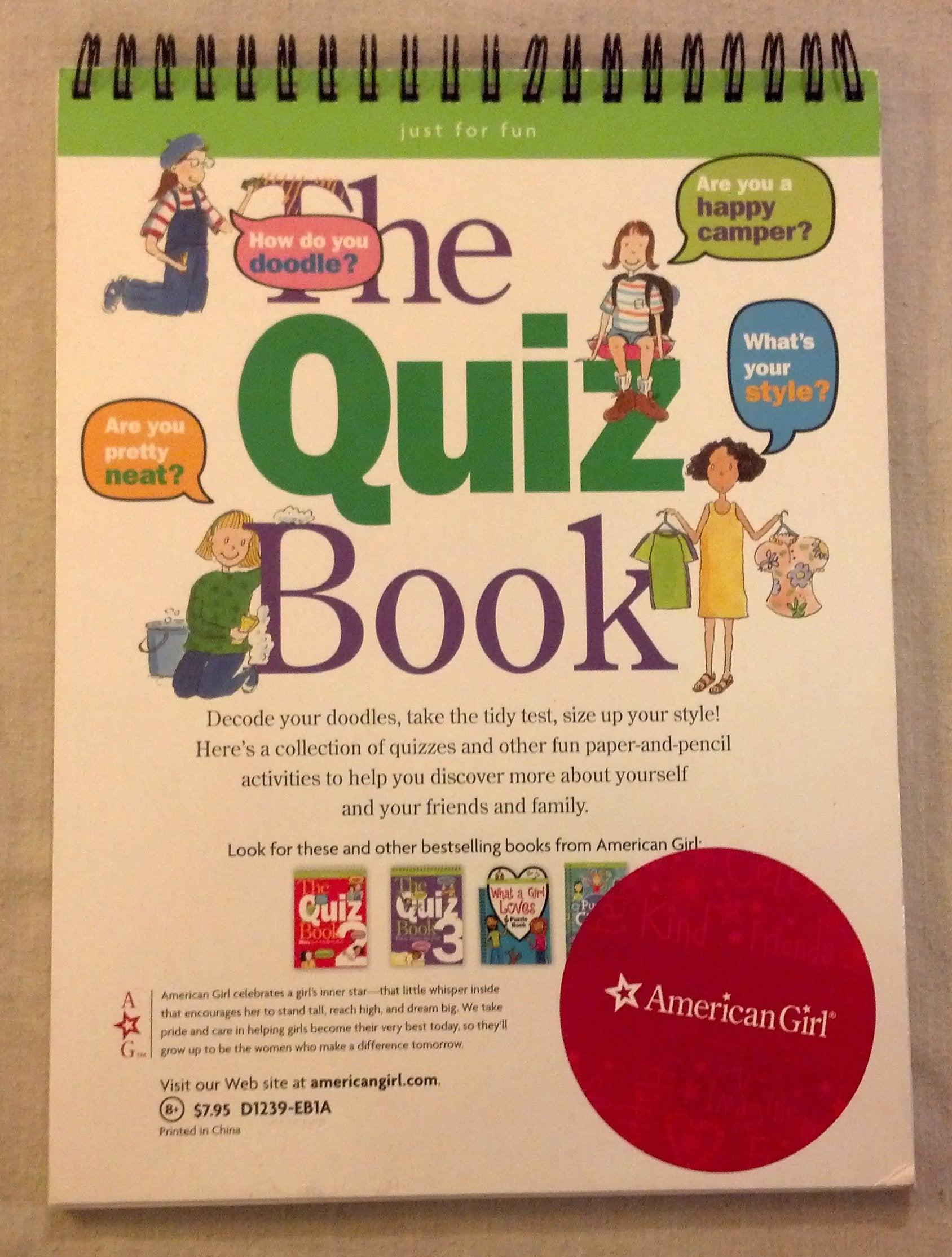 The Quiz Book used book depot