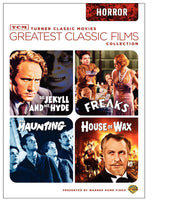 TCM Greatest Classic Films Collection: Horror (House of Wax 1953 / The Haunting 1963 / Freaks / Dr. Jekyll and Mr. Hyde 1941) used book depot