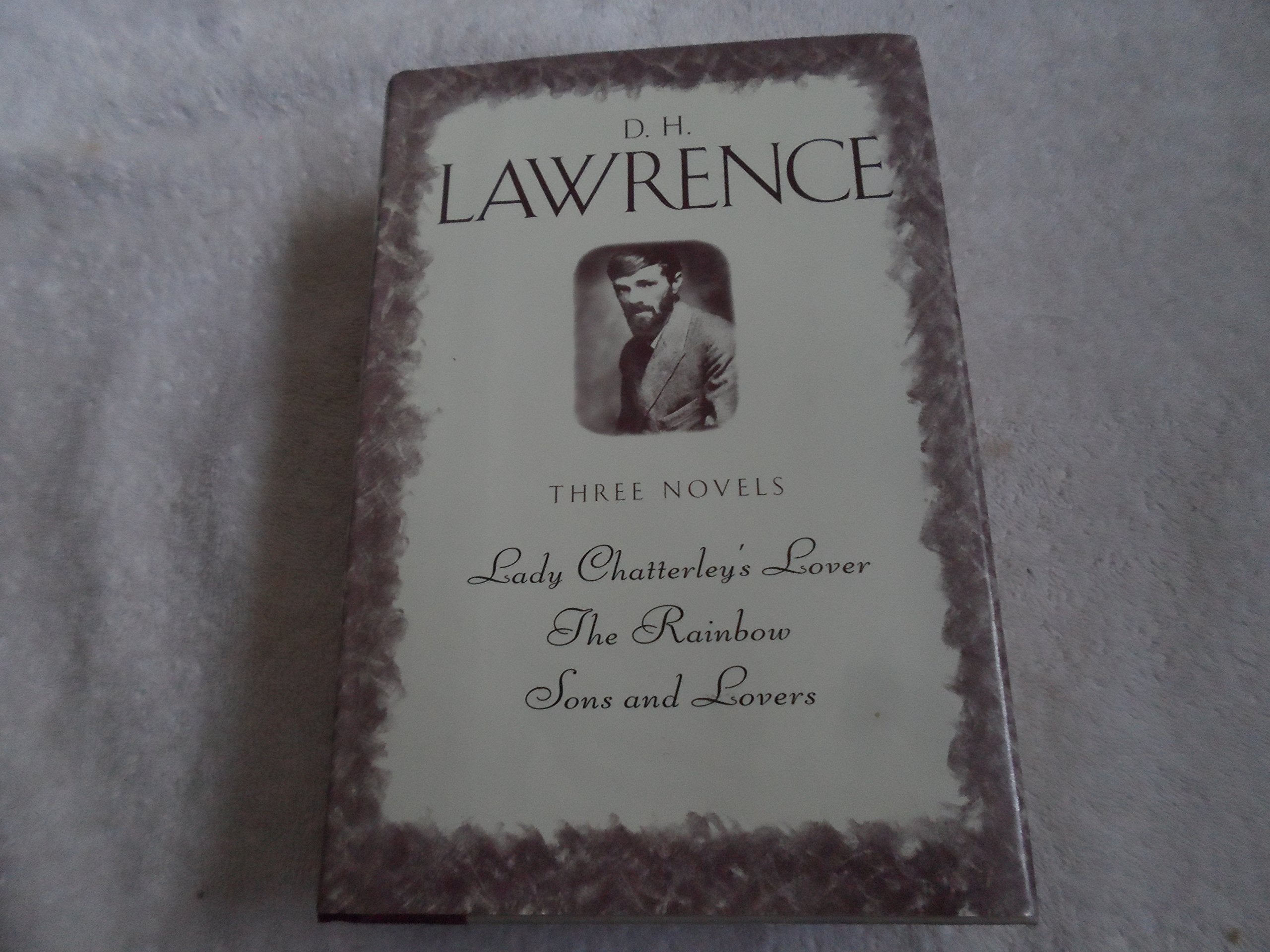 D.H. Lawrence, three complete novels: Lady Chatterley's lover, The Rainbow, Sons and lovers used book depot