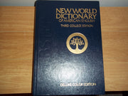 New World Dictionary of American English Third Colledge Edition Deluxe Color Edition