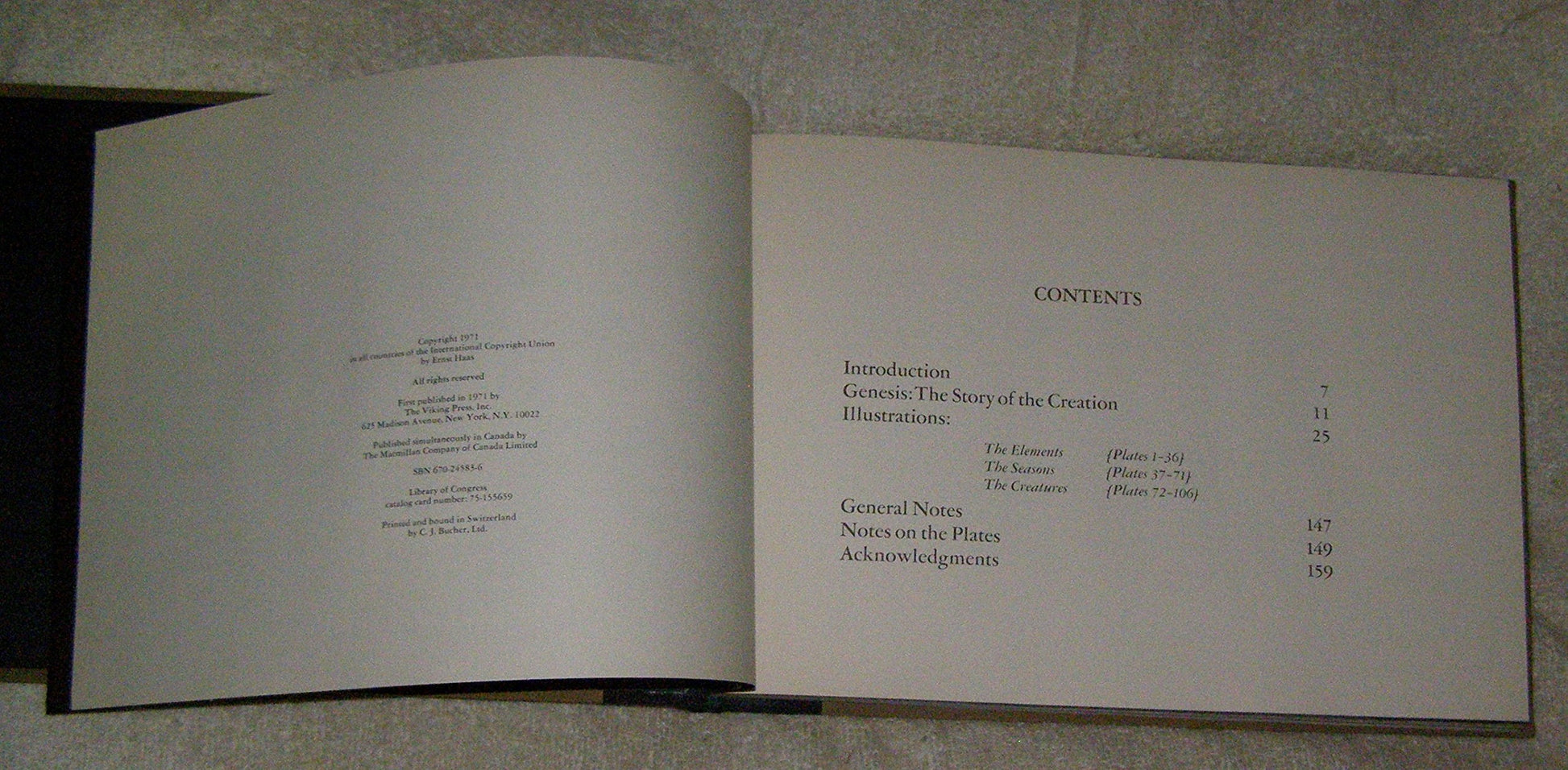 The Creation (A Studio Book) used book depot