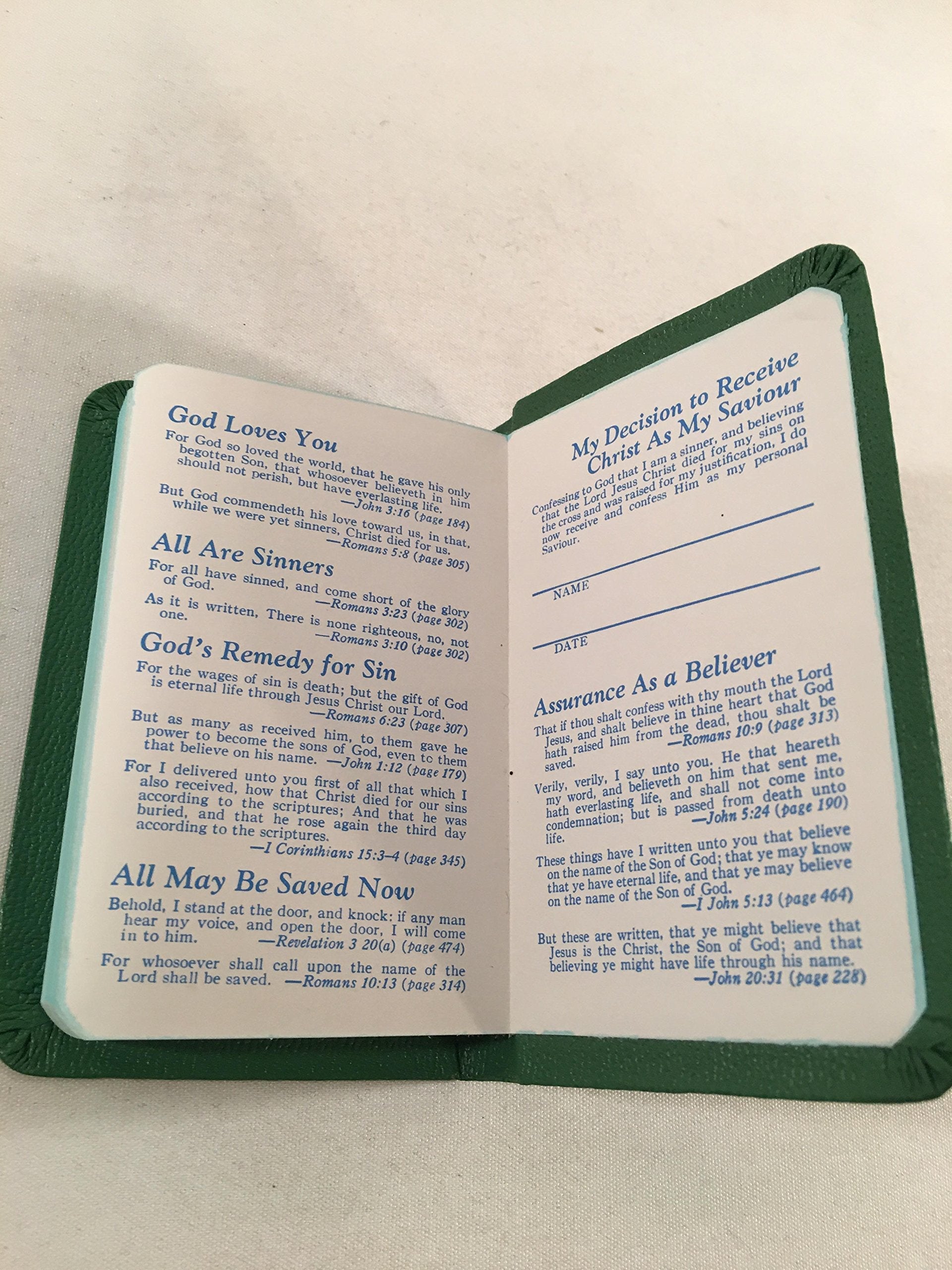 New Testament Psalms Proverbs (Pocket Size Bible) used book depot