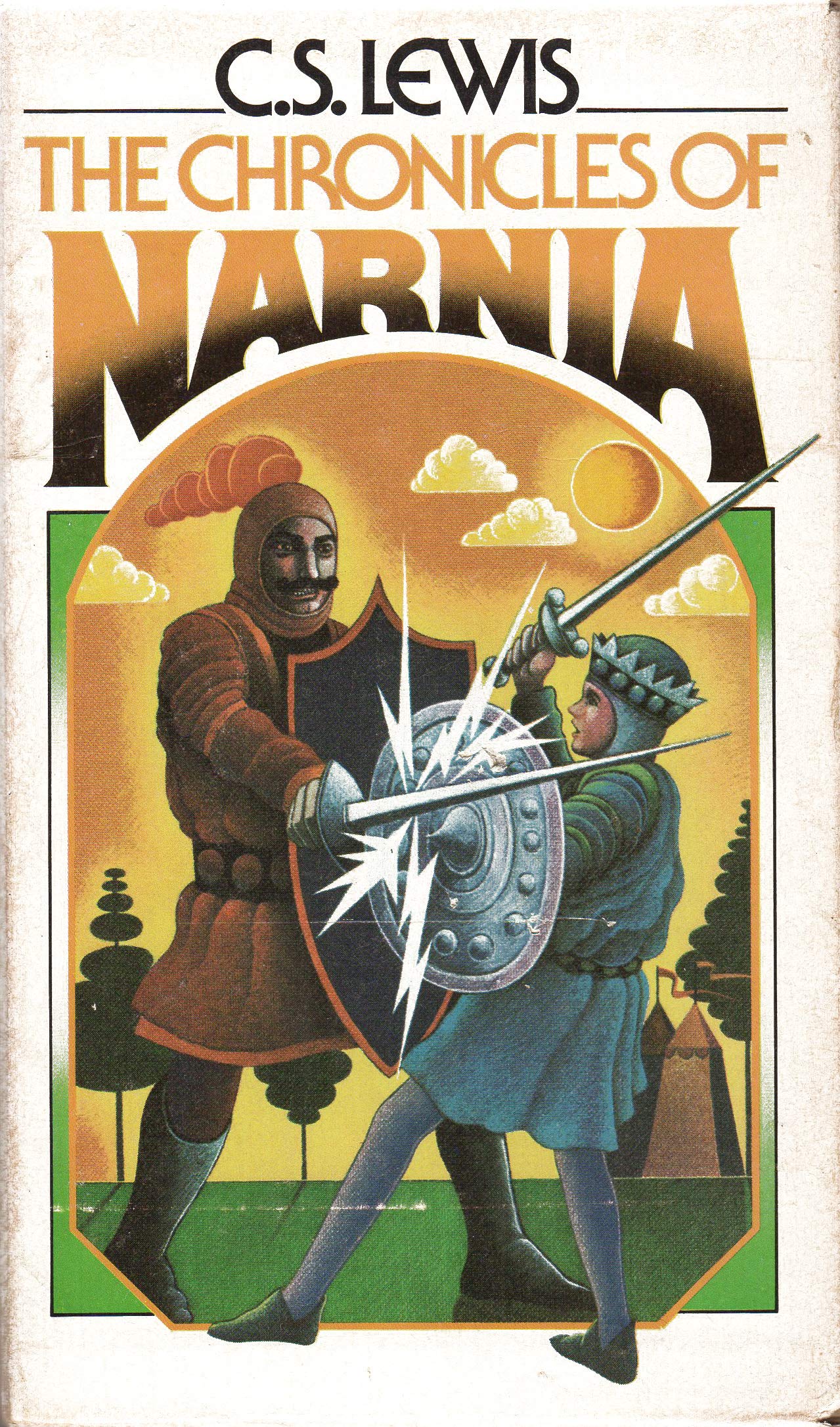 Boxed Set -- The Chronicles of Narnia by C.S. Lewis (First Collier Books Edition) used book depot