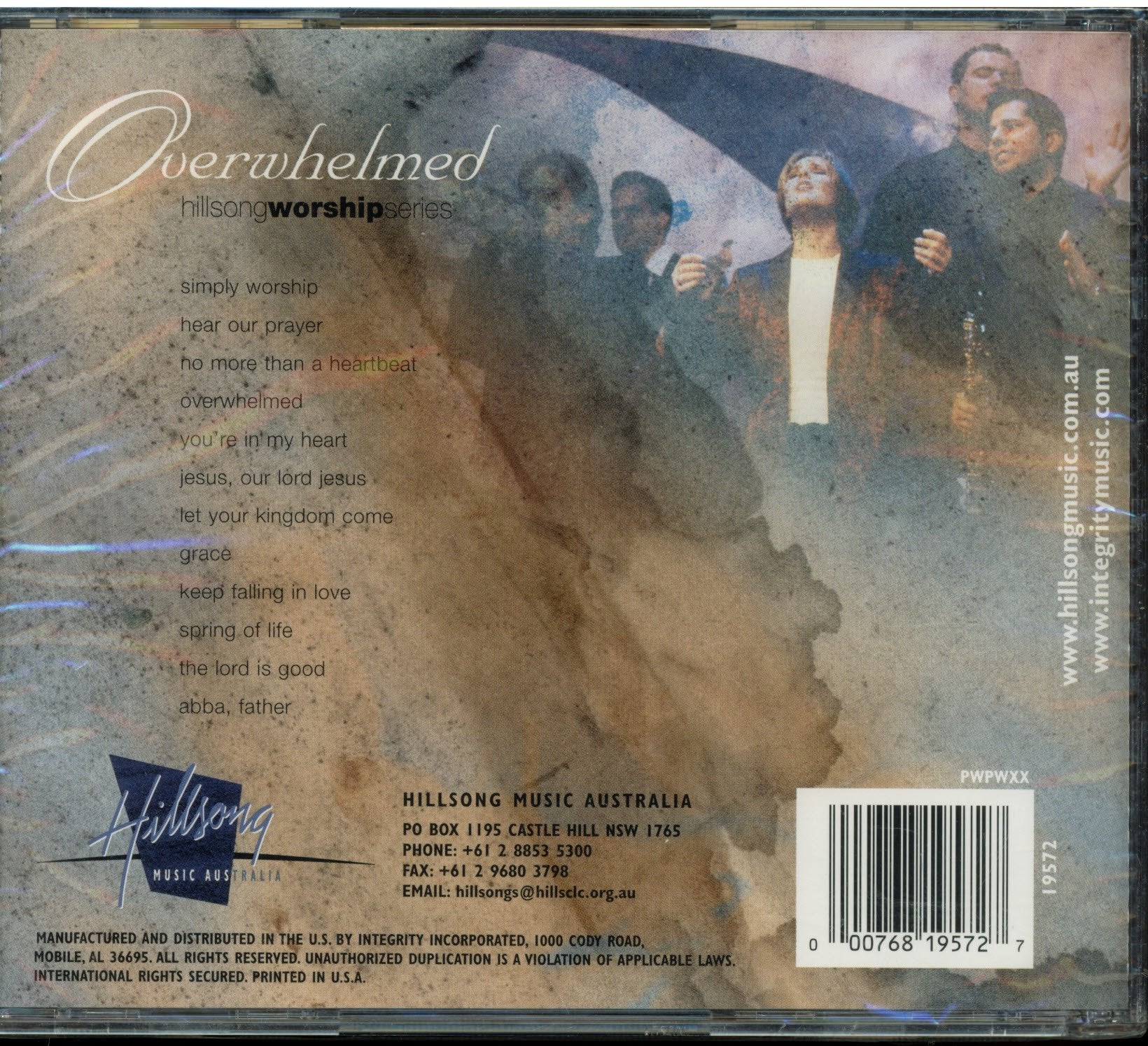 Overwhelmed (Hillsong Worship Series) used book depot