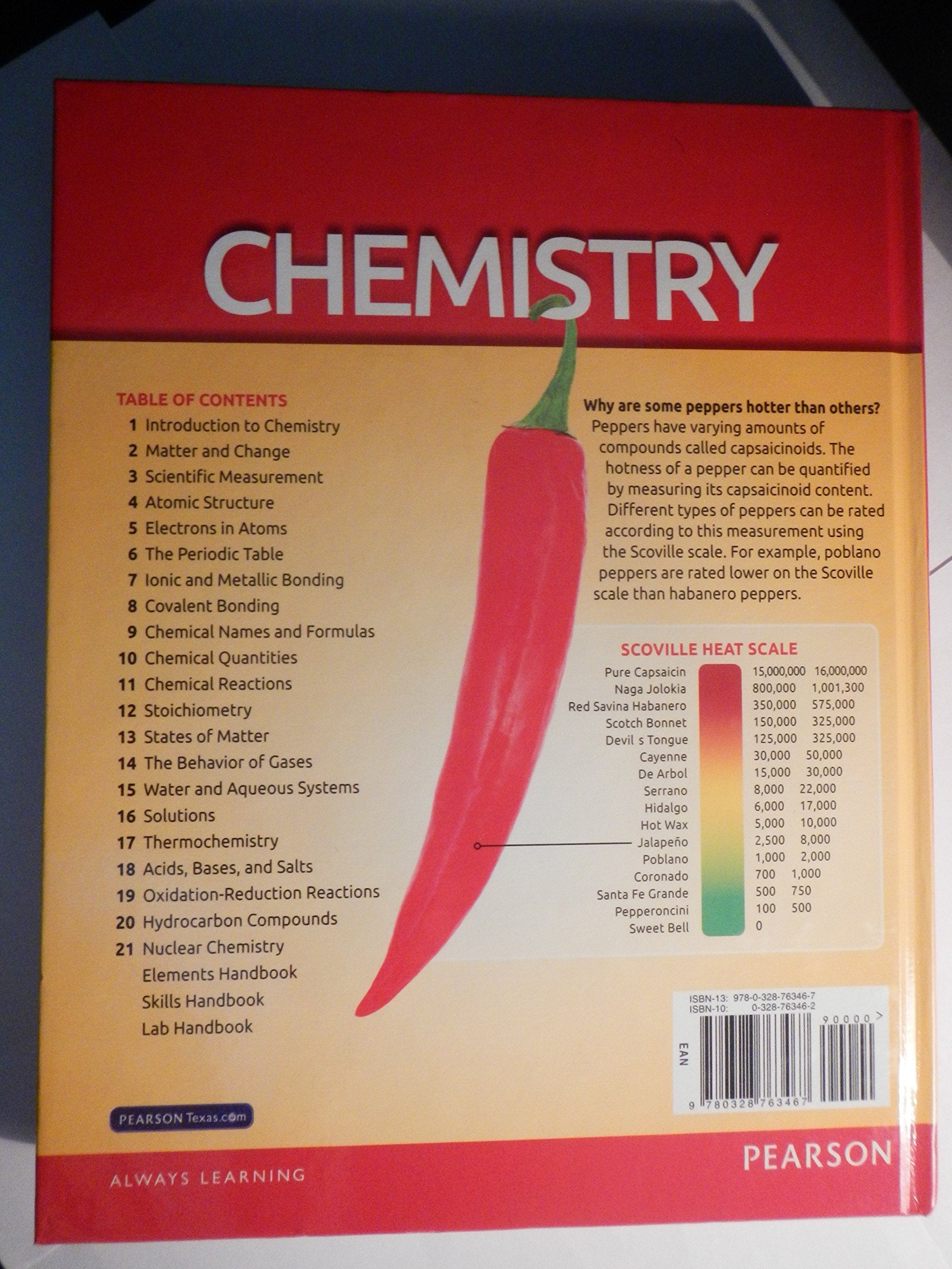Pearson Texas Chemistry 2015 Edition