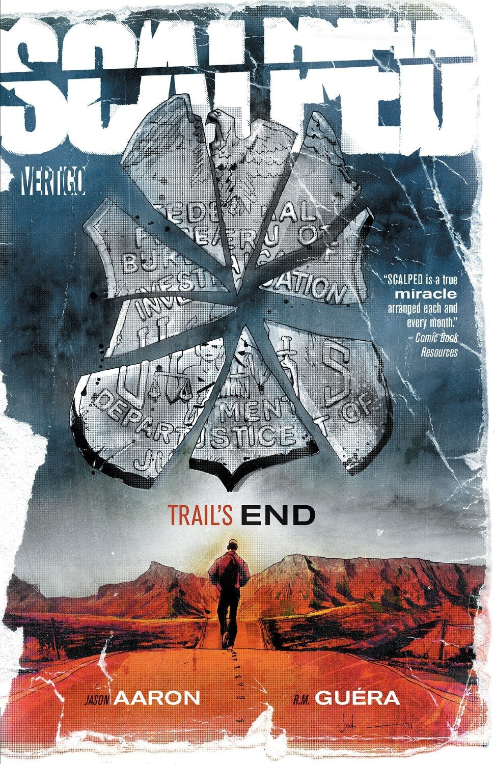 Scalped 10: Trail's End used book depot