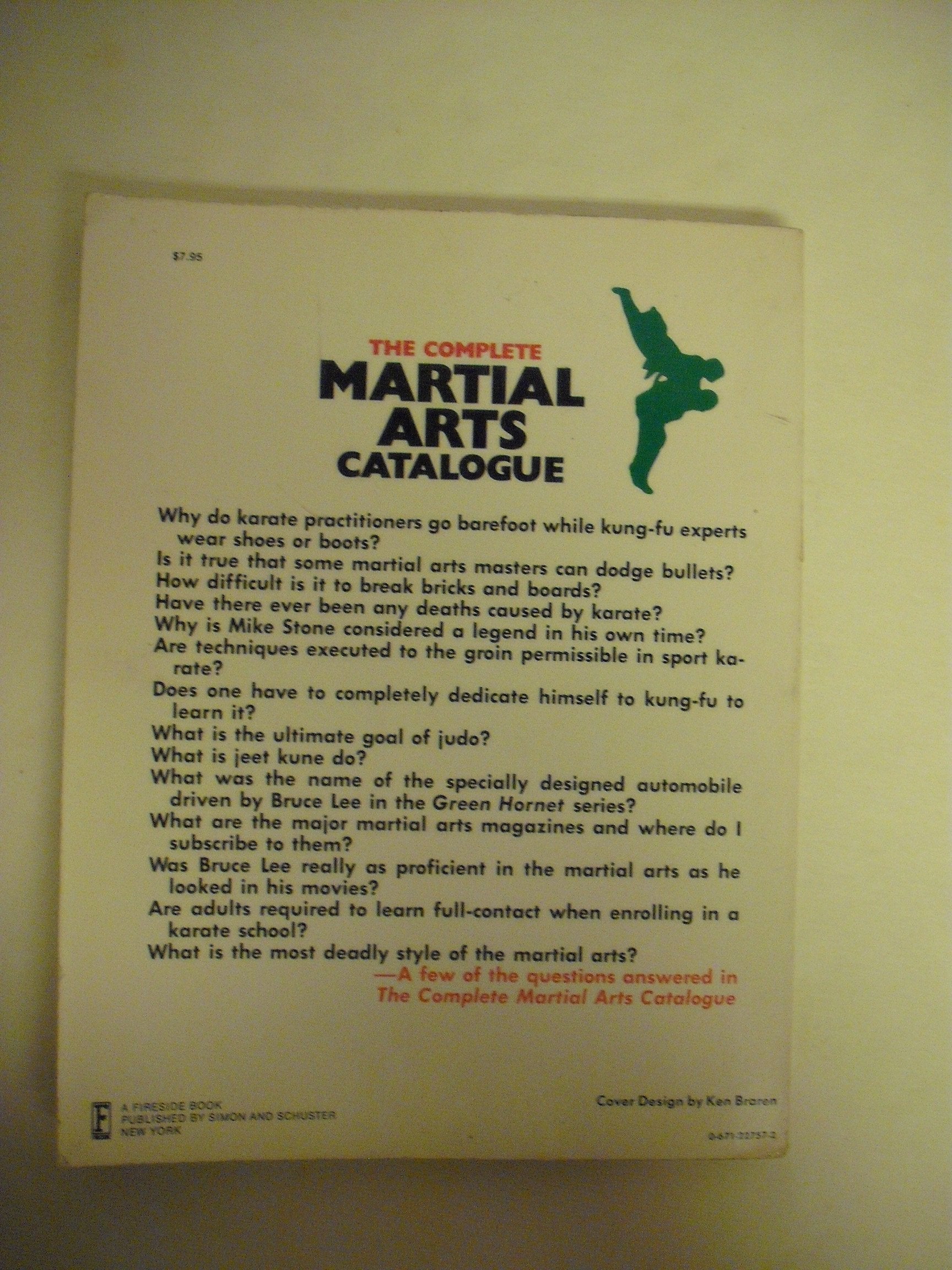 Complete Martial Arts Catalogue used book depot