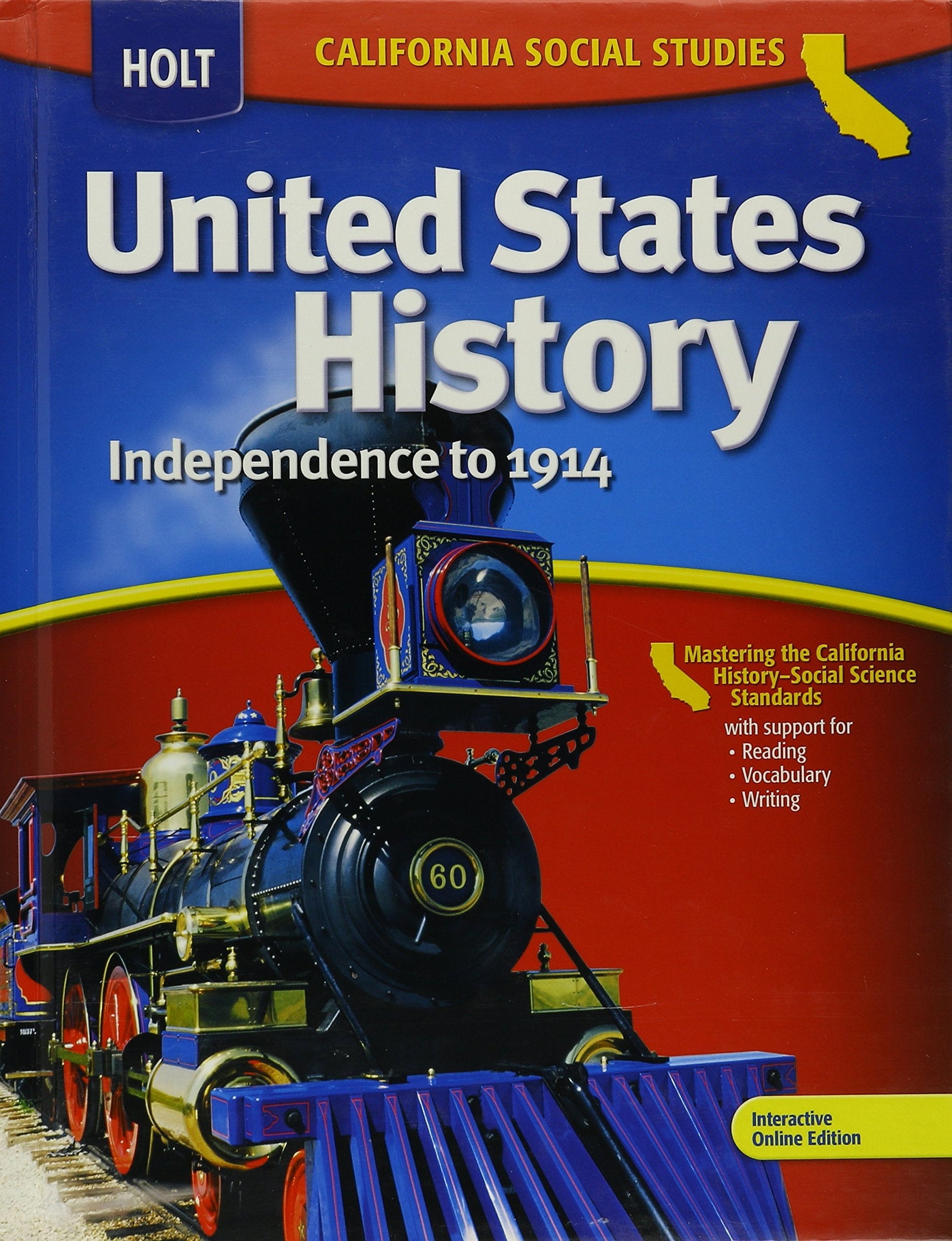 Holt United States History: Independence to 1914, Student Edition, Grades 6-8 used book depot